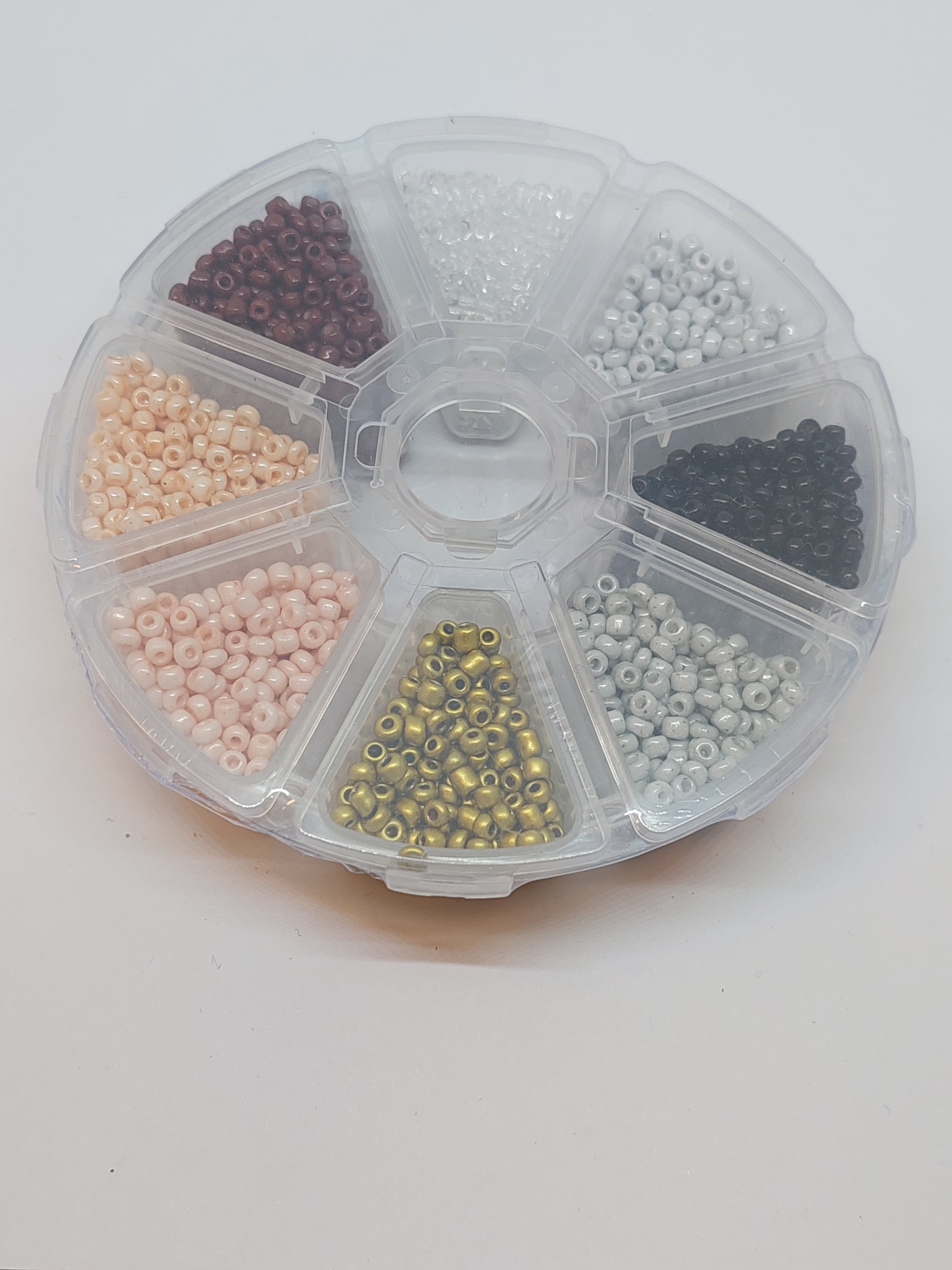 Kralenbox natuur kleuren