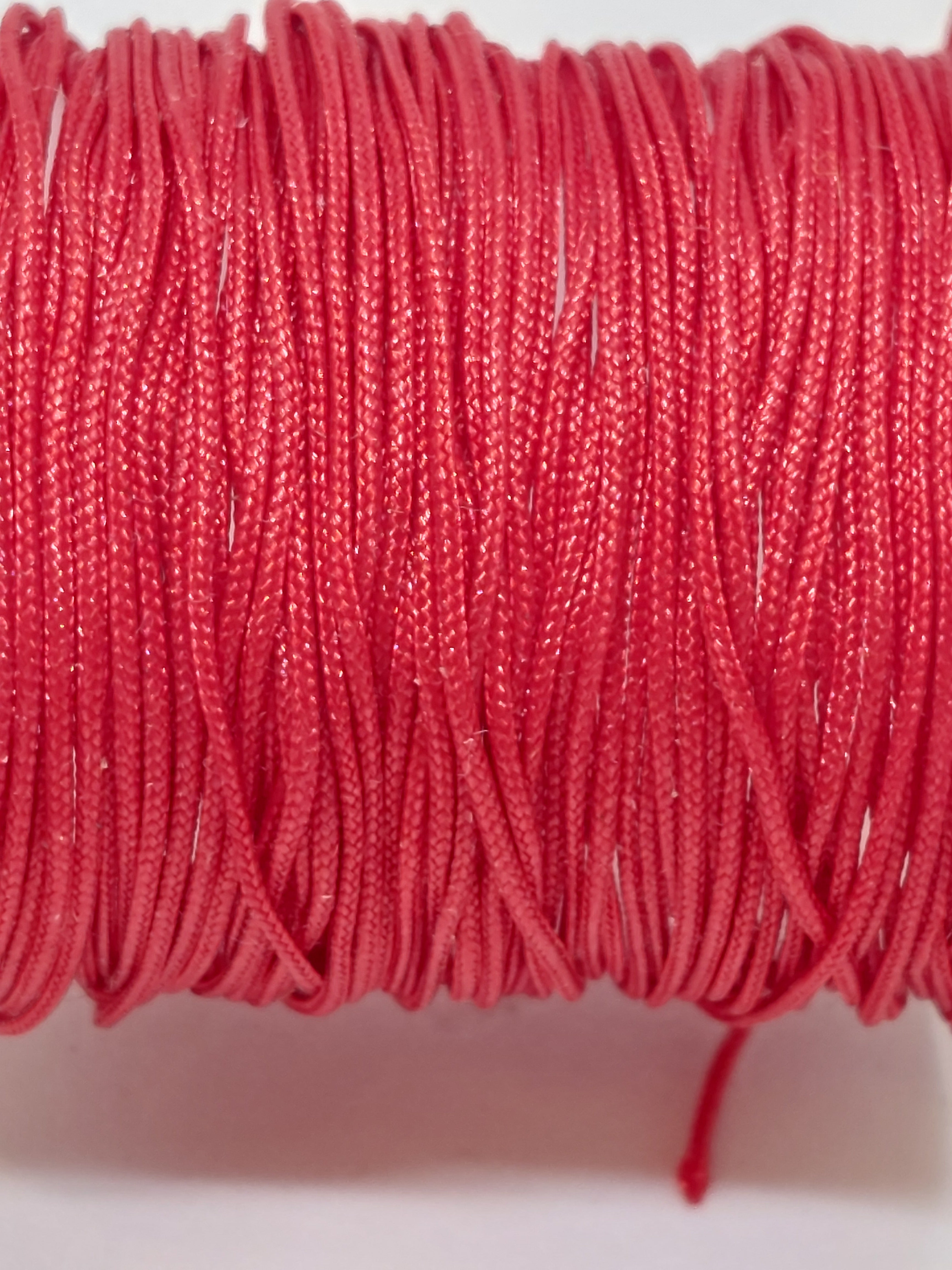 Macrame draad 0,8mm Rood