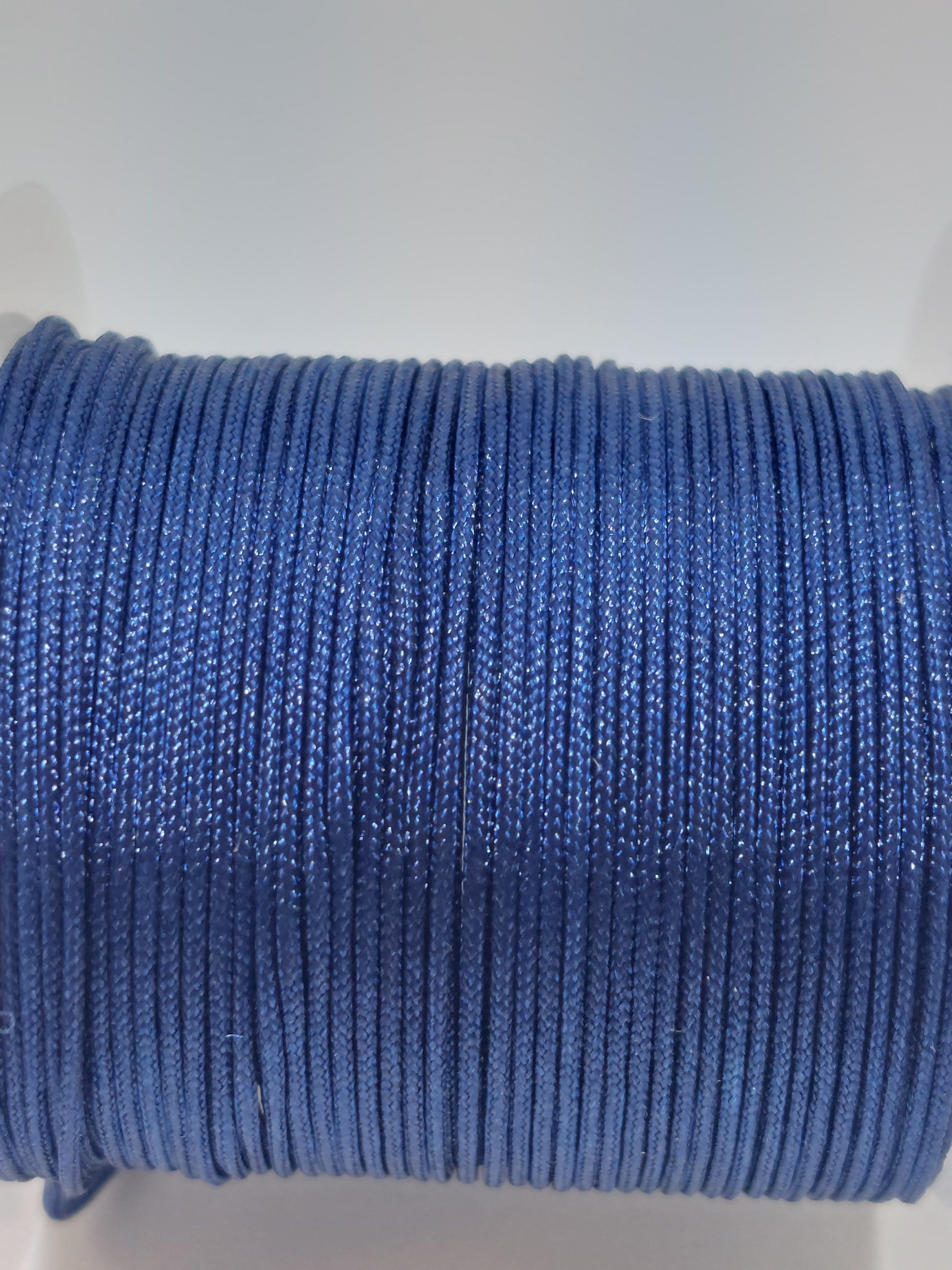 Macrame draad 0,8mm Donker blauw