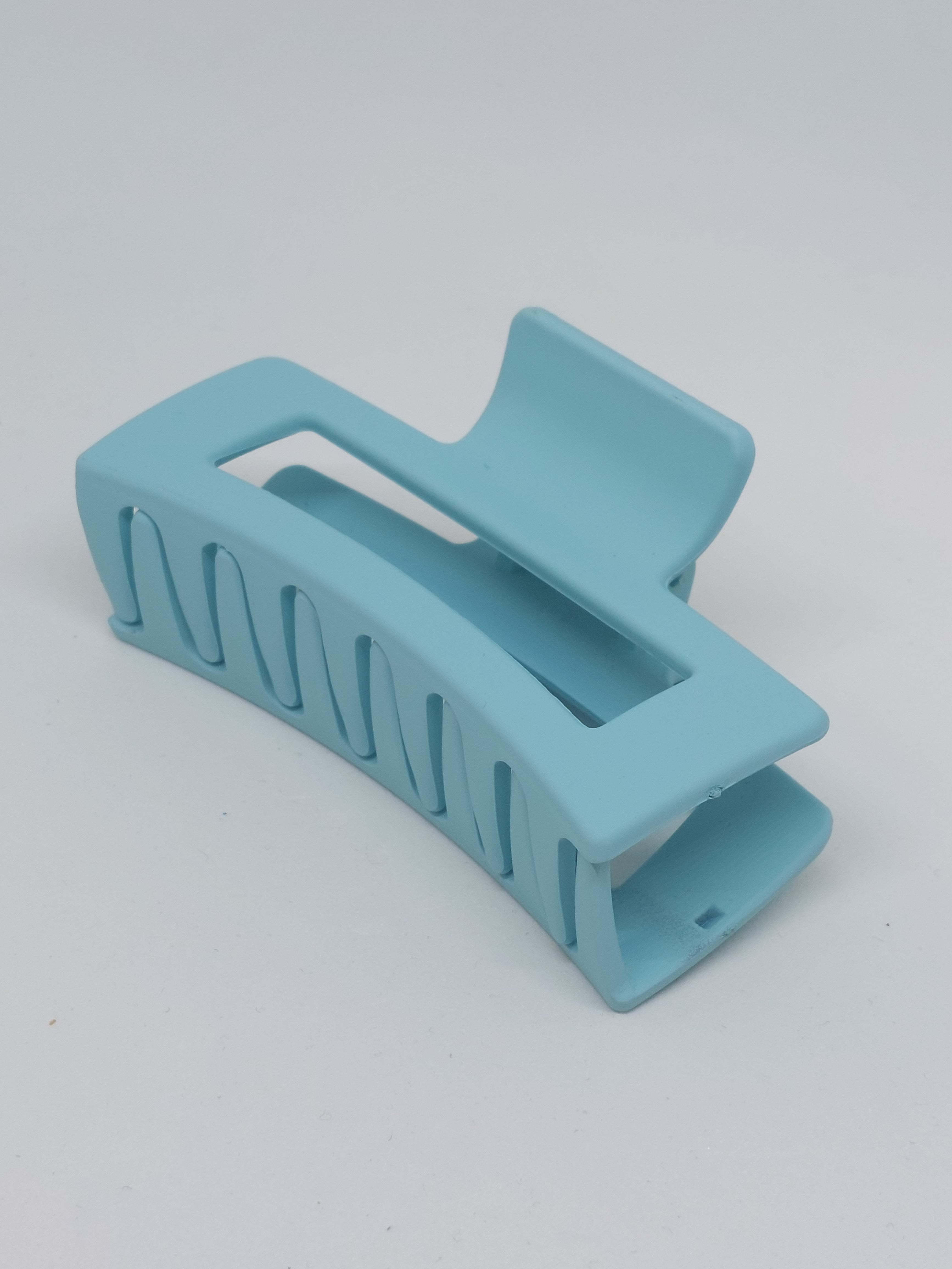 Haarklem licht blauw