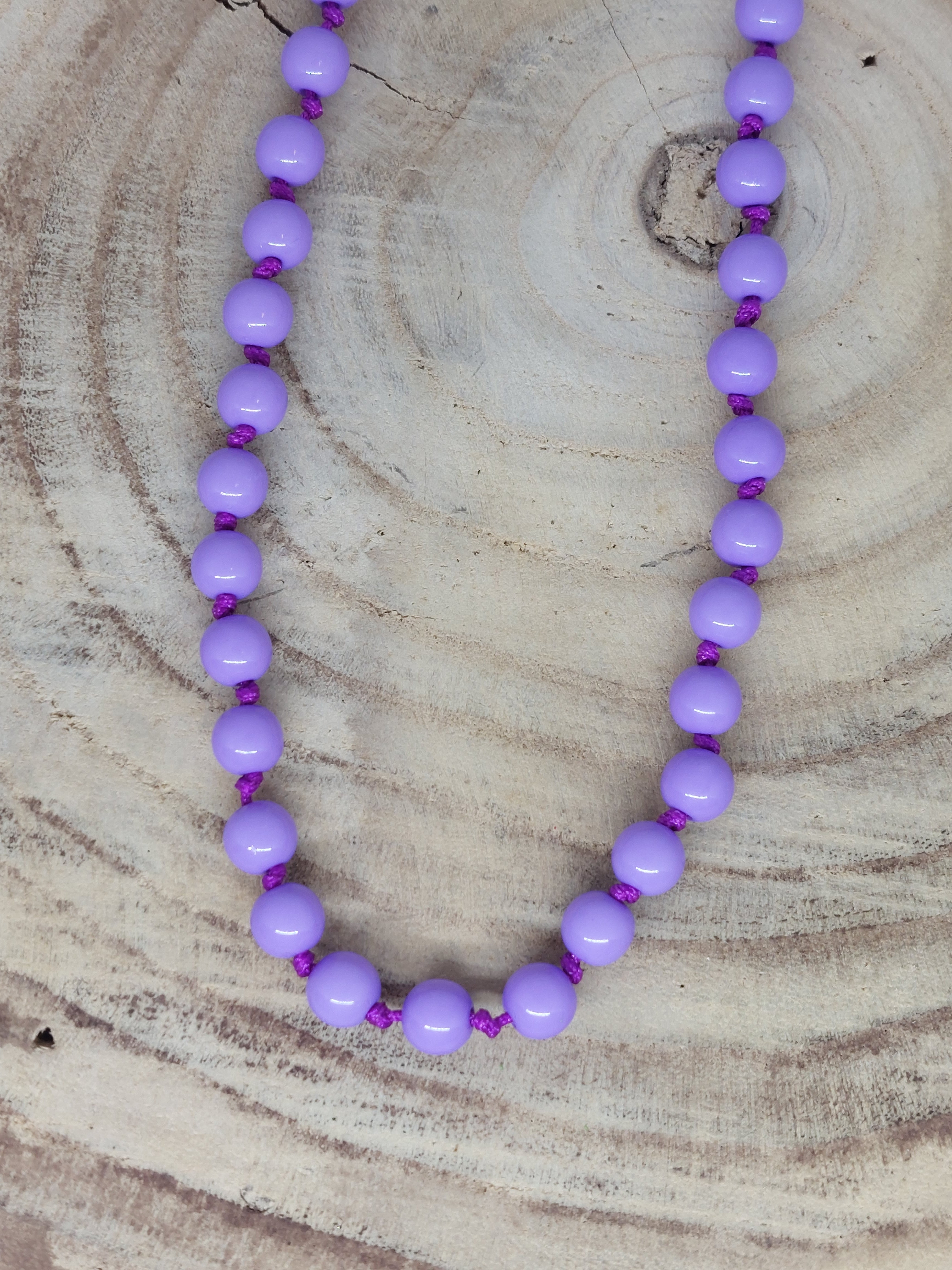 Kralenketting lila