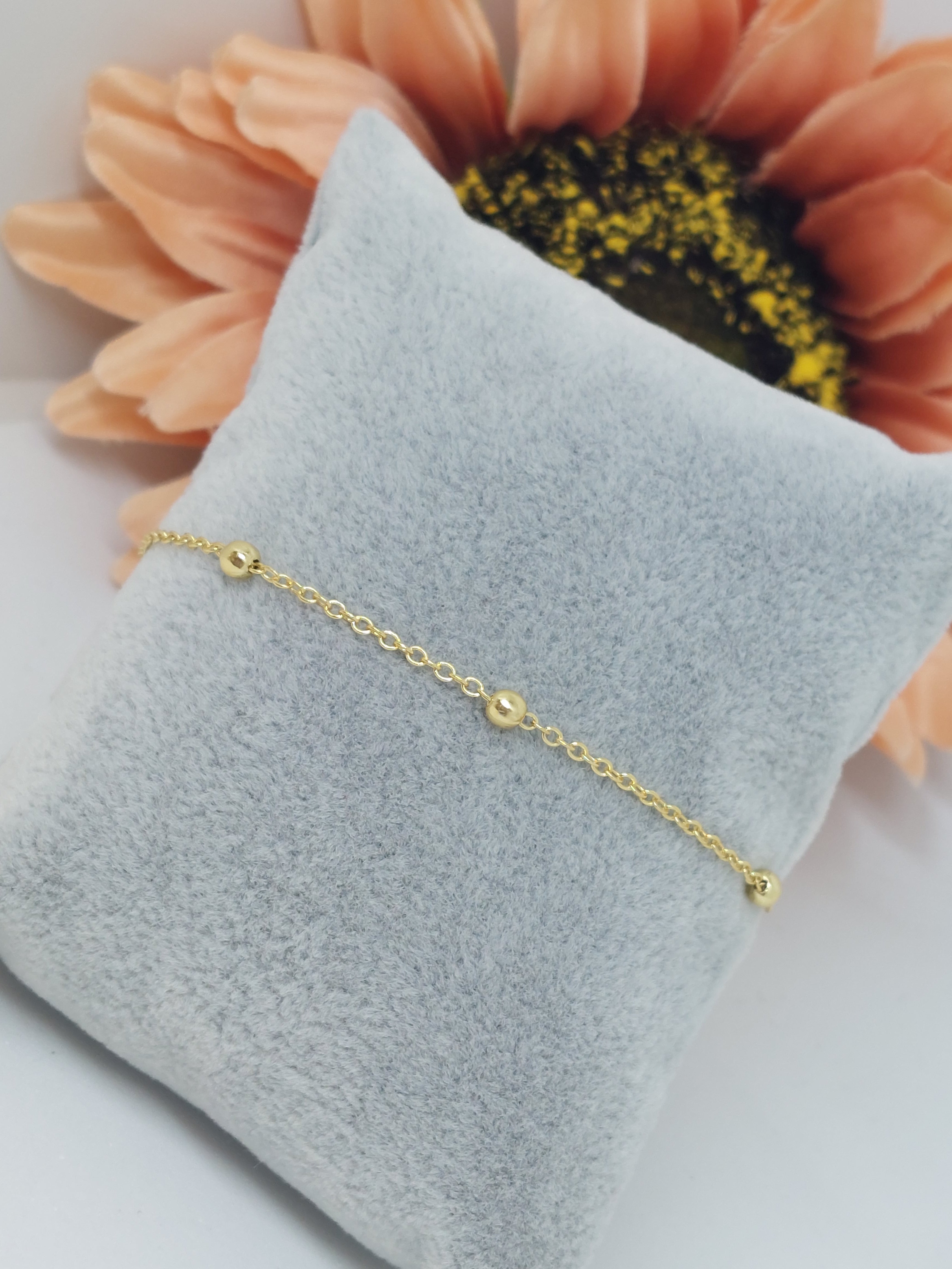 Armband basic goudkleurig (RVS)