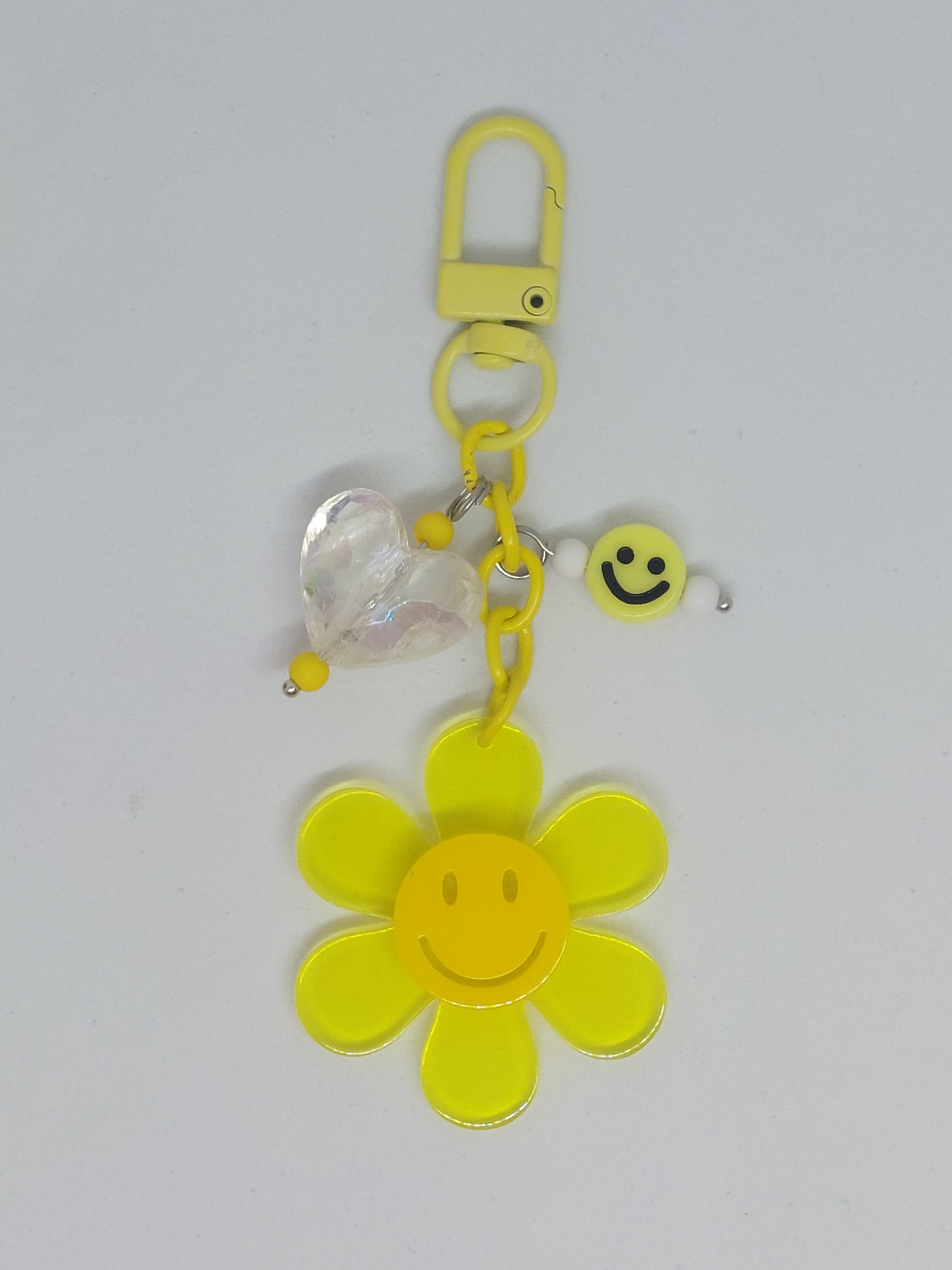 Sleutelhanger flower yellow