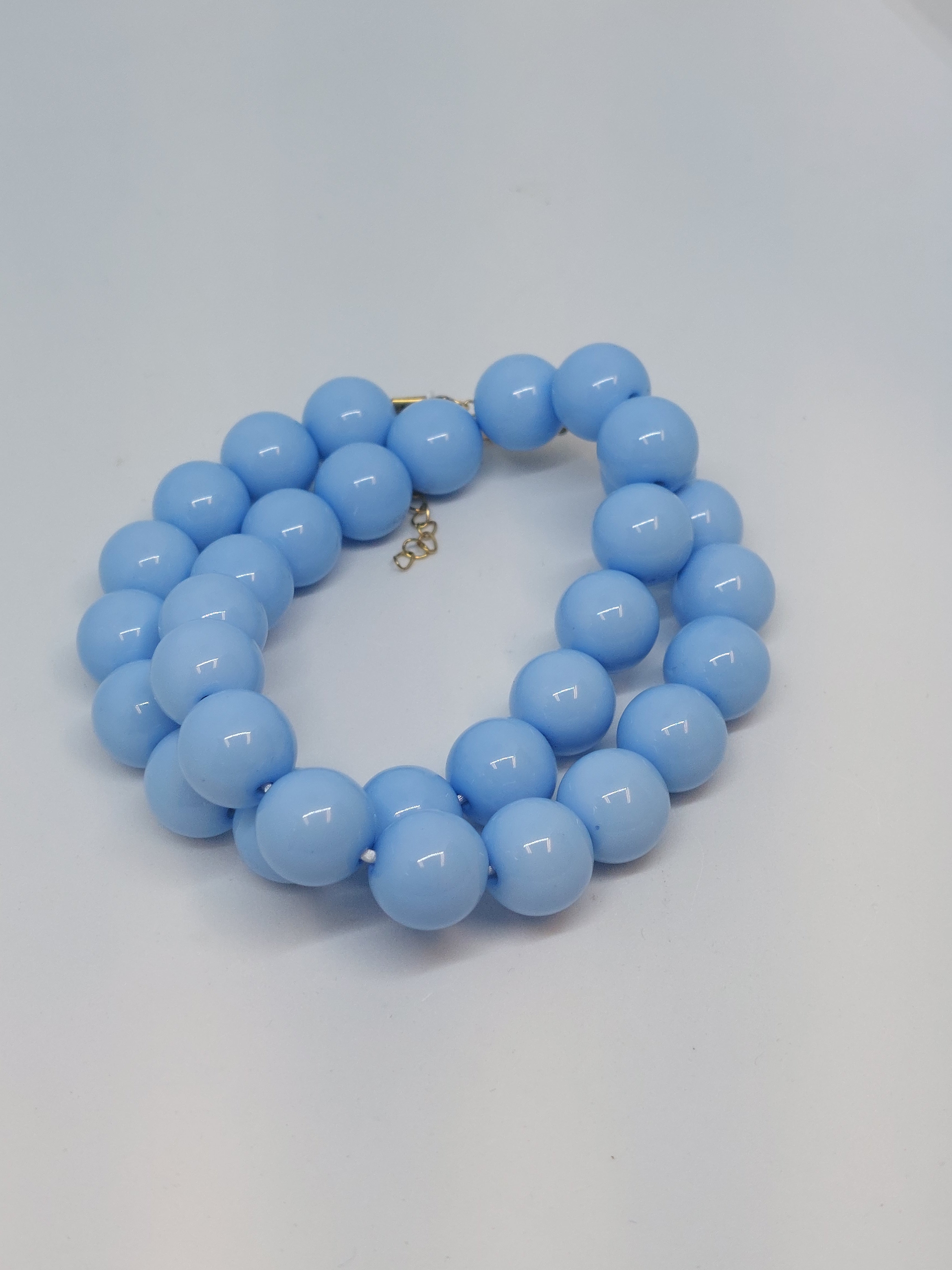 Kralenketting Light blue
