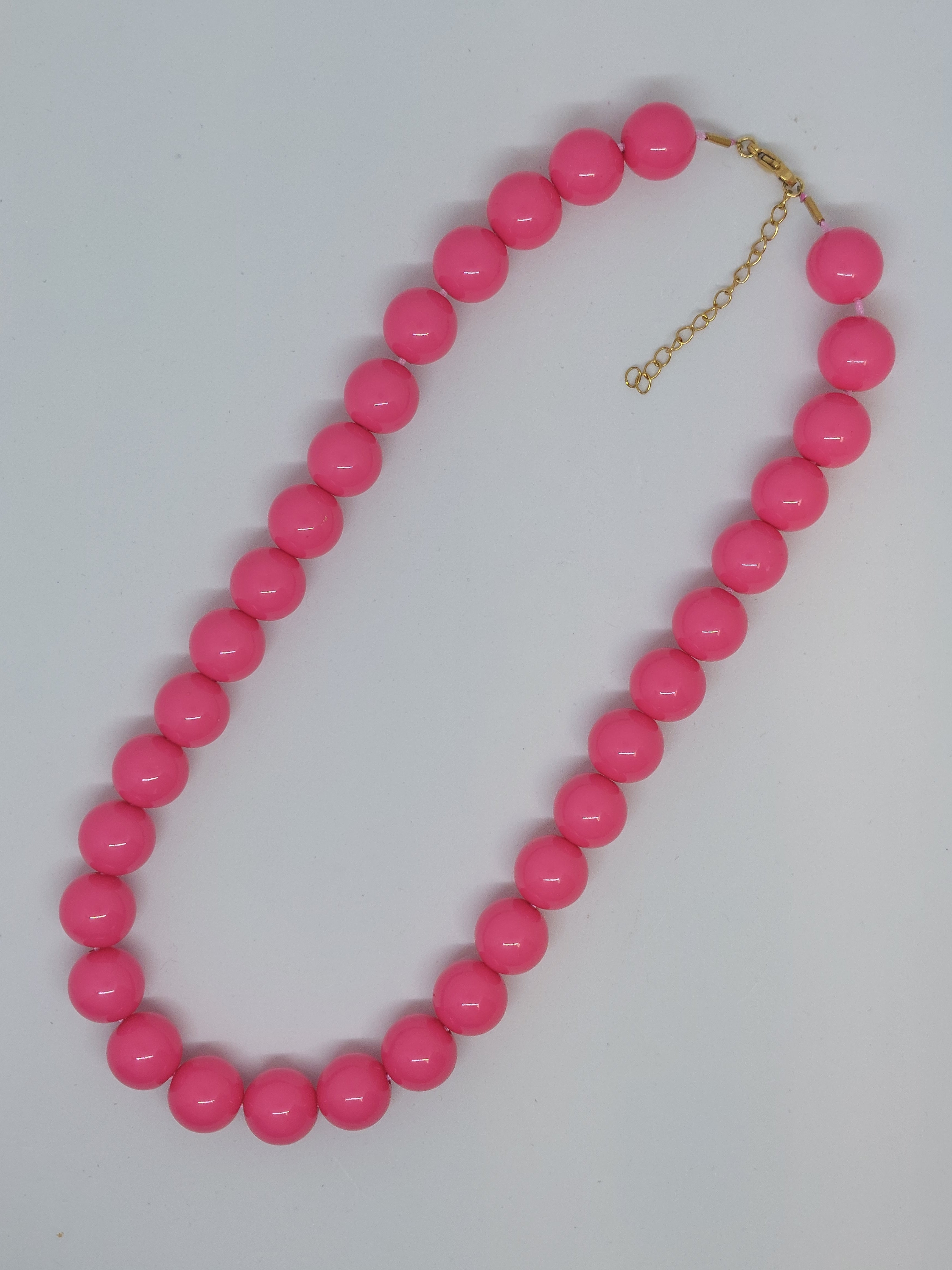 Kralenketting pink