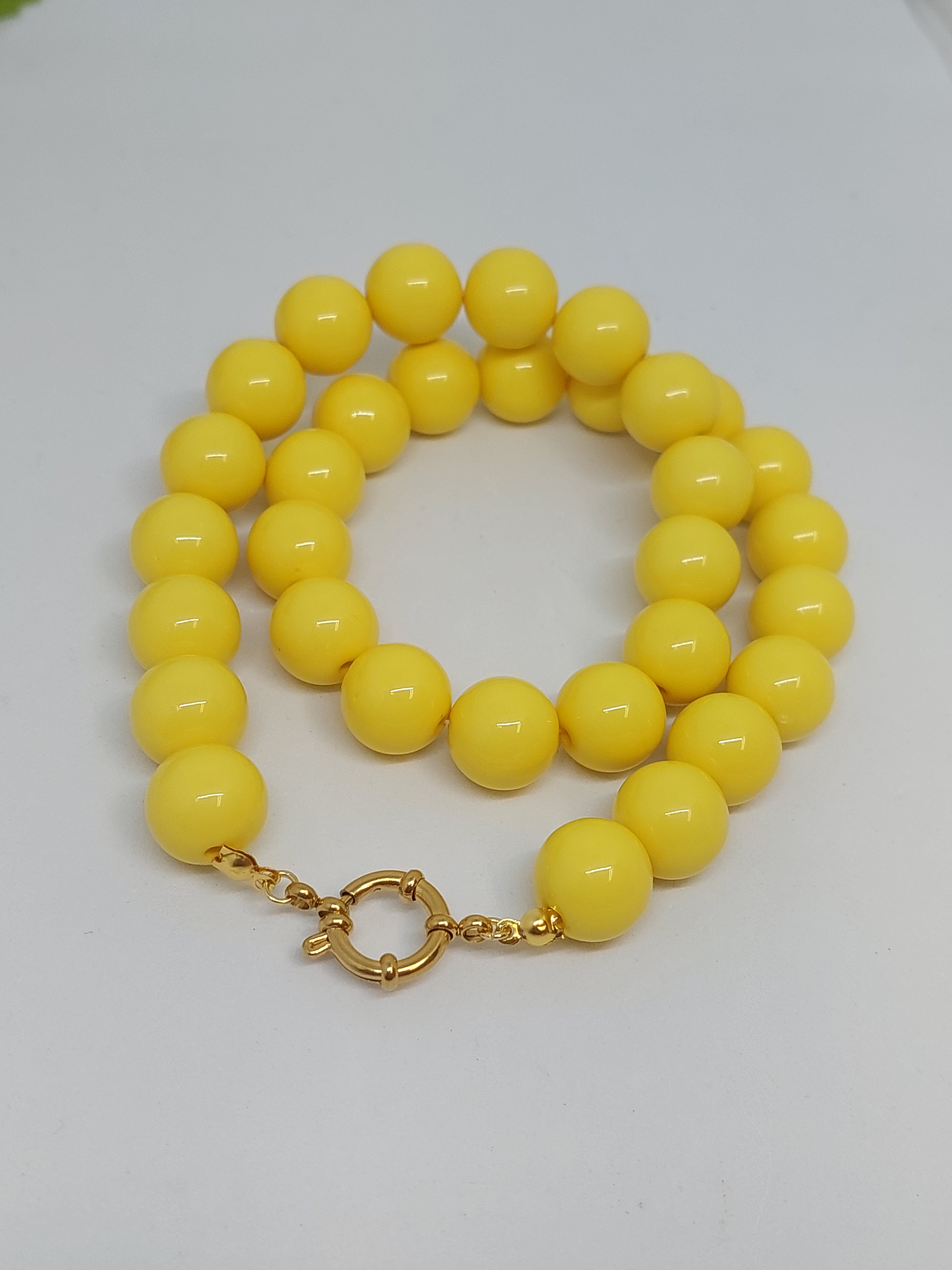 Kralenketting Yellow