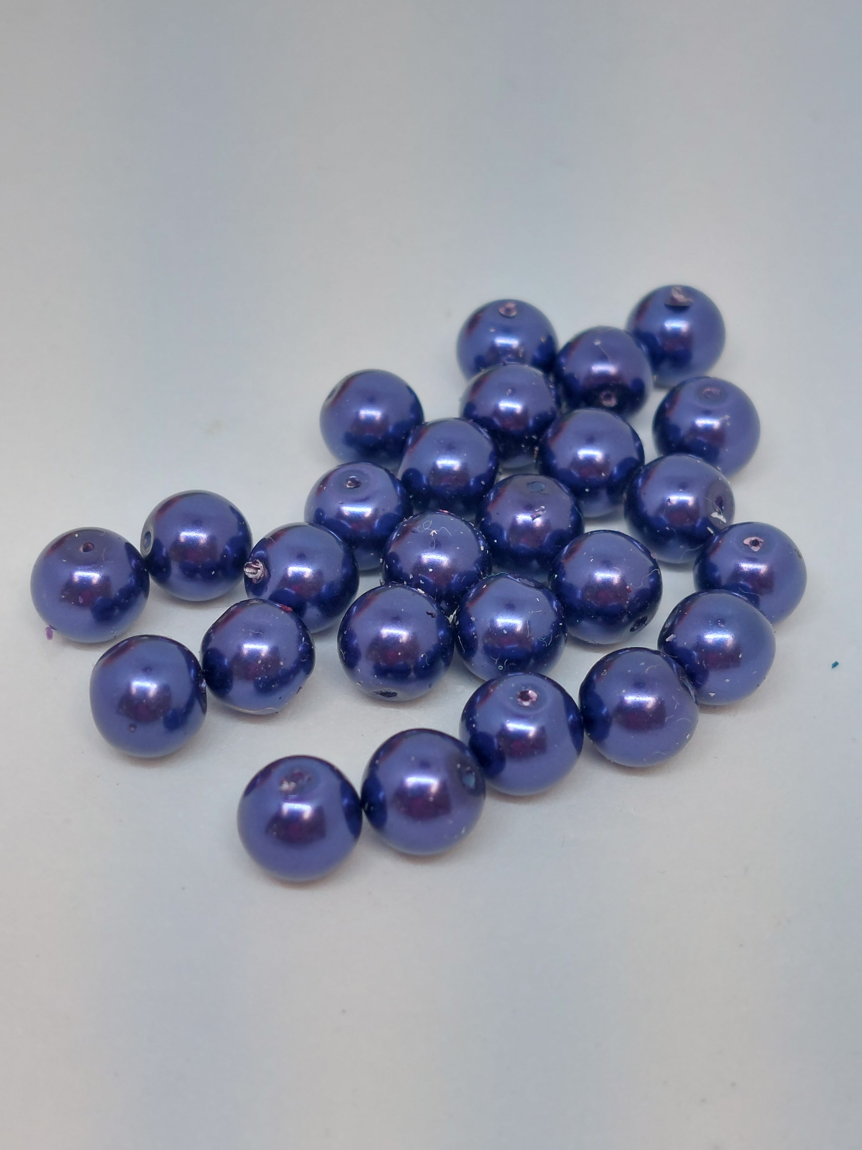 Glasparel Donker blauw 8mm