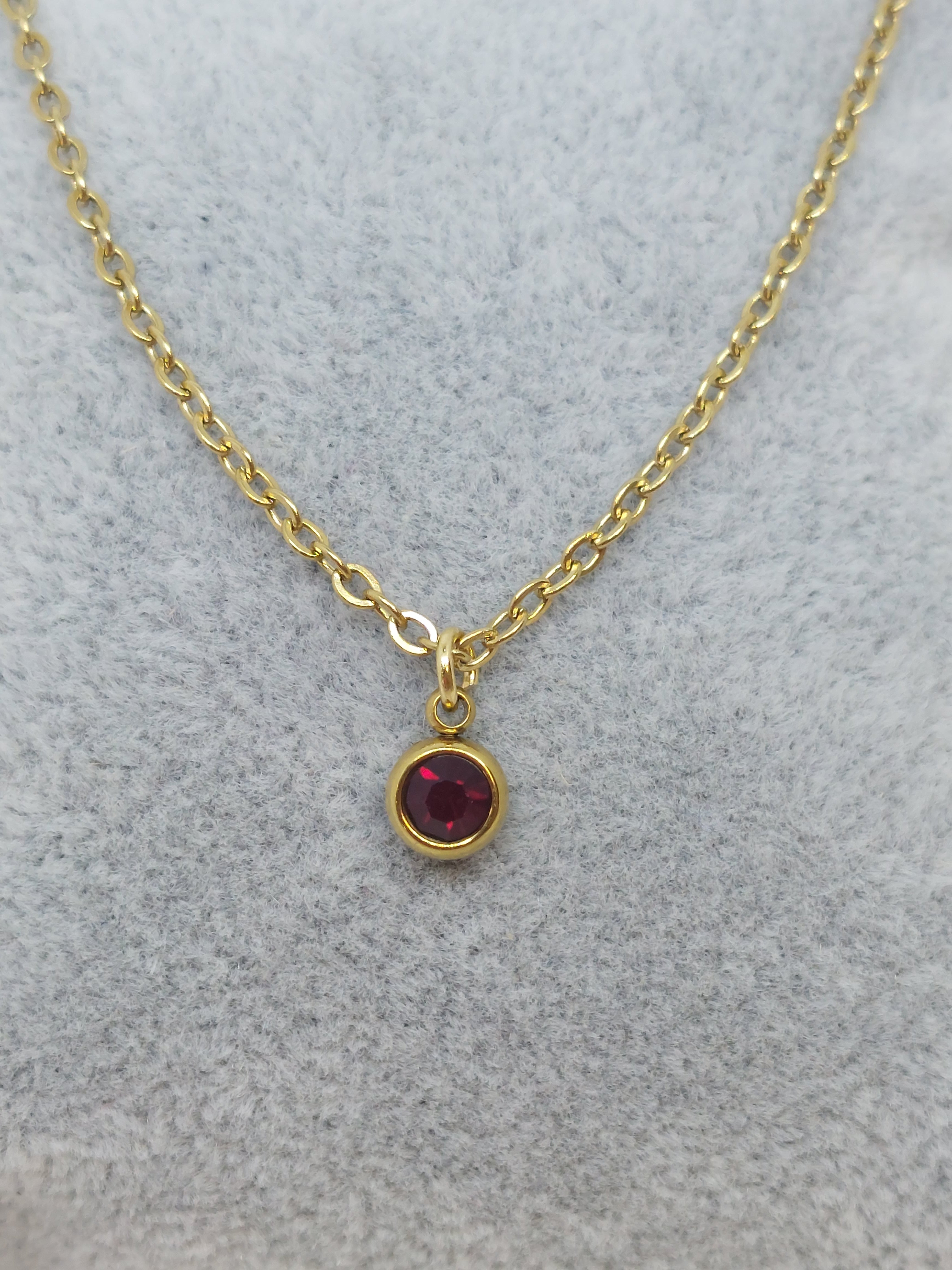 Januari (Granaat) Goudkleurig