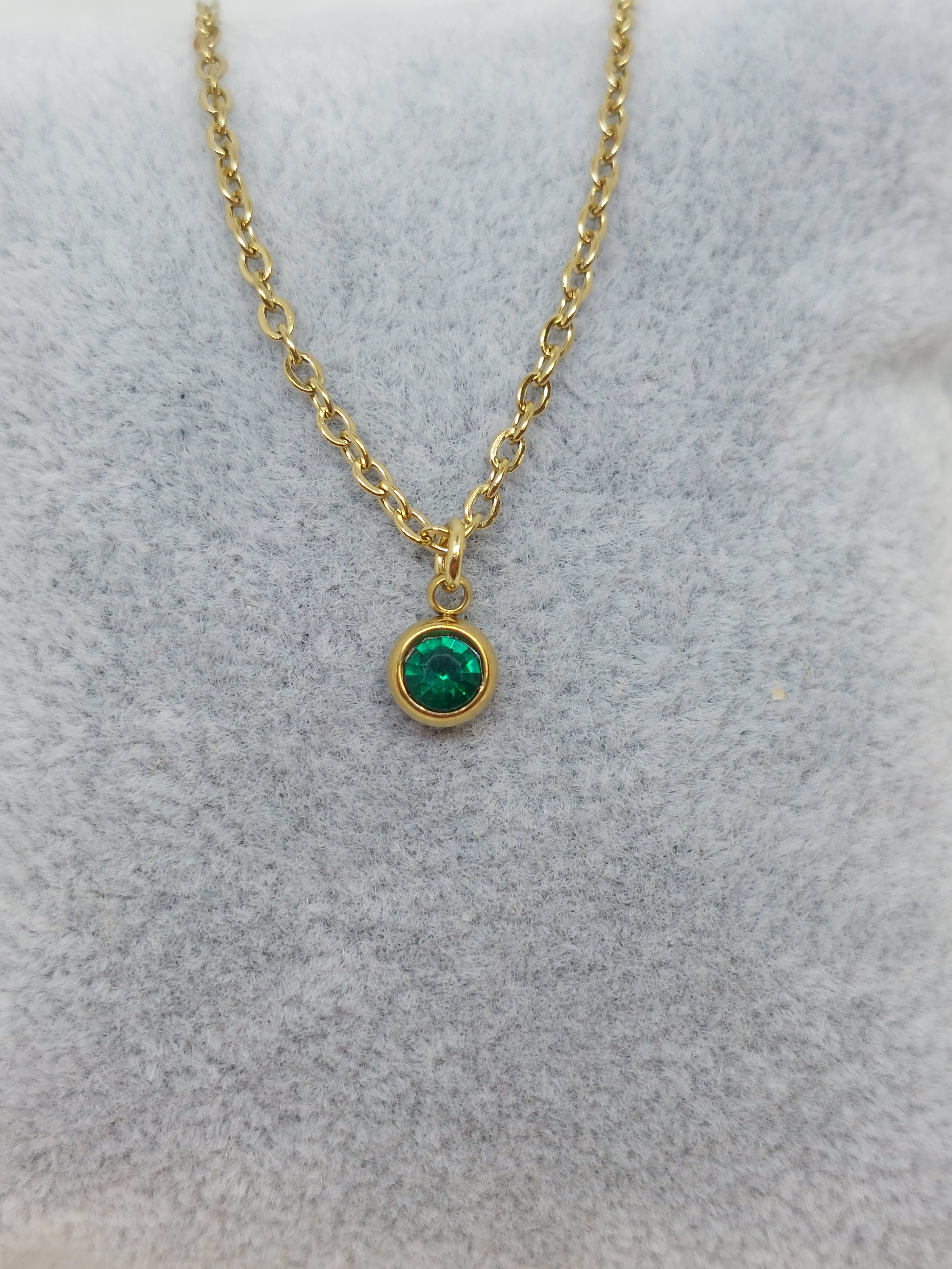 Augustus (Peridot) goudkleurig