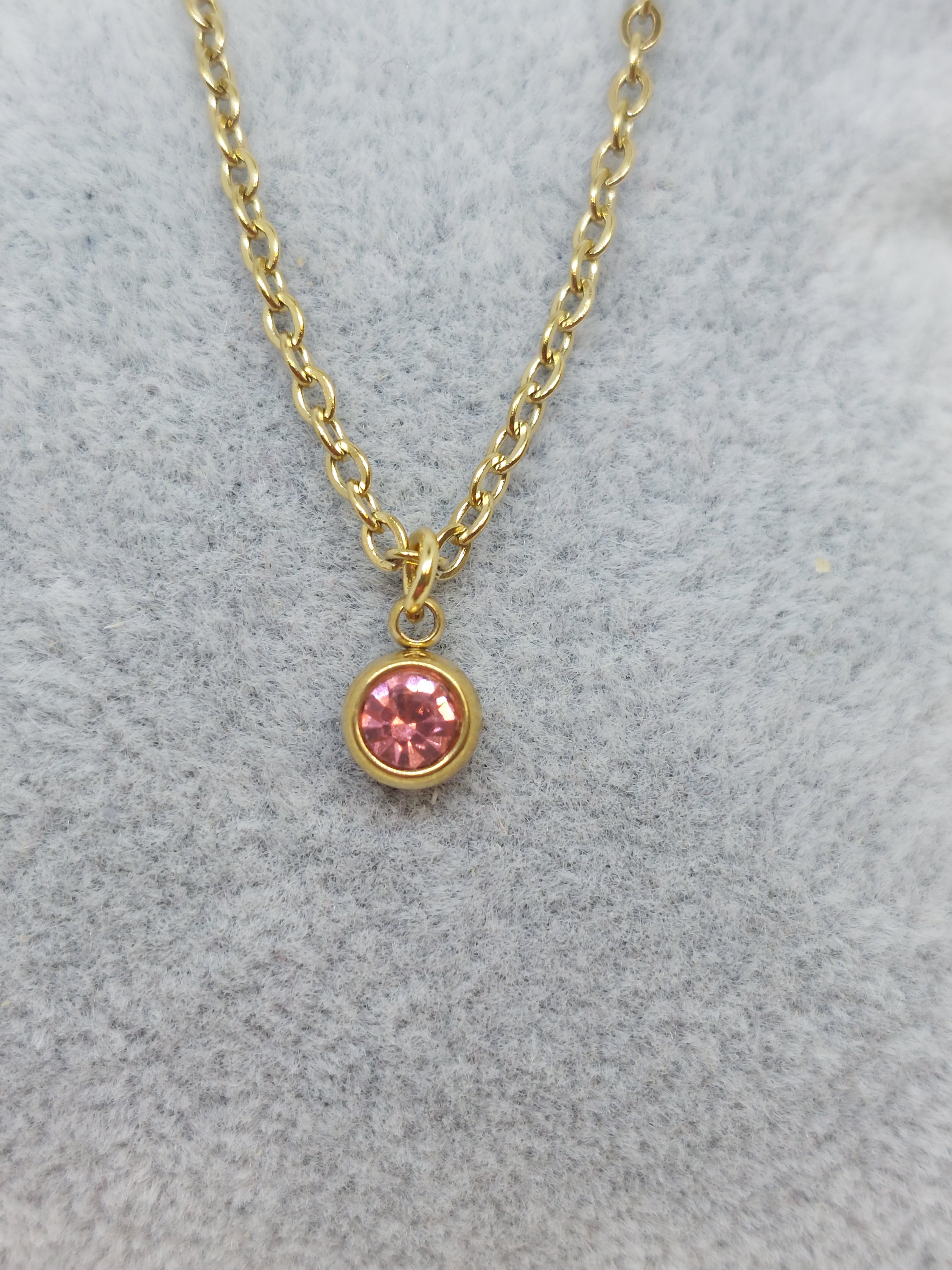 Oktober (Tourmaline) goudkleurig