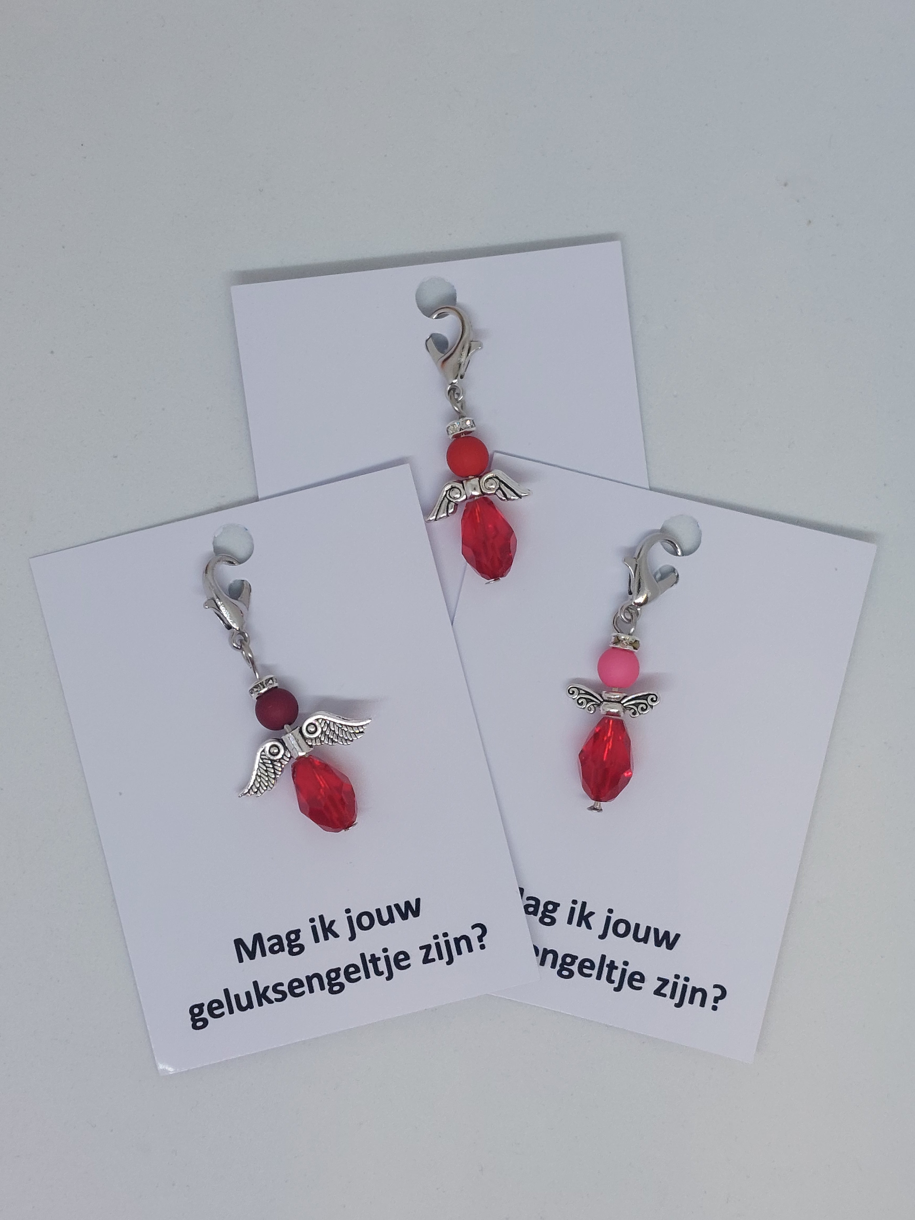 Geluks-engeltje Rood