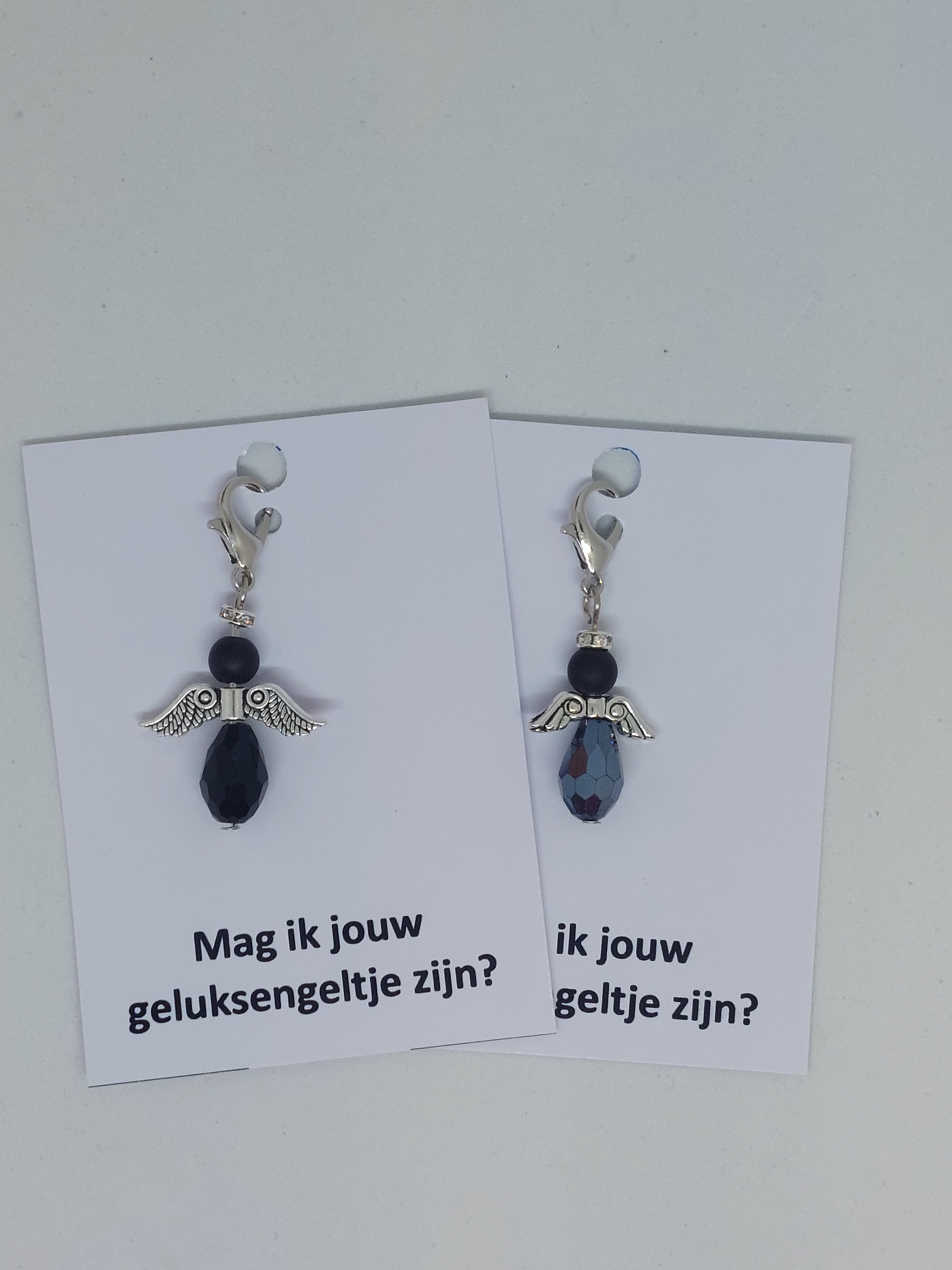 Geluks-engeltje Zwart