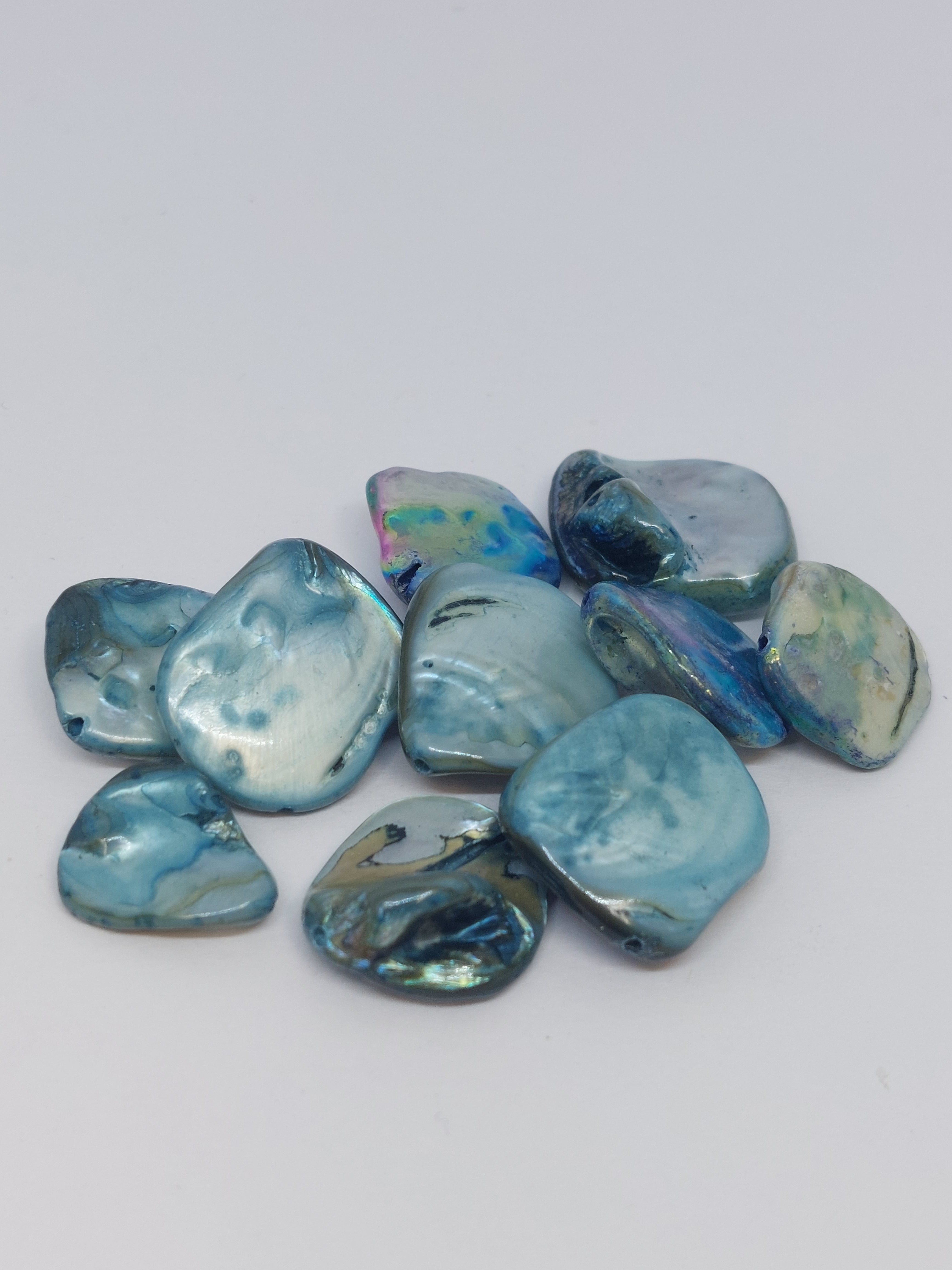 Schelpkraal Blauw/groen