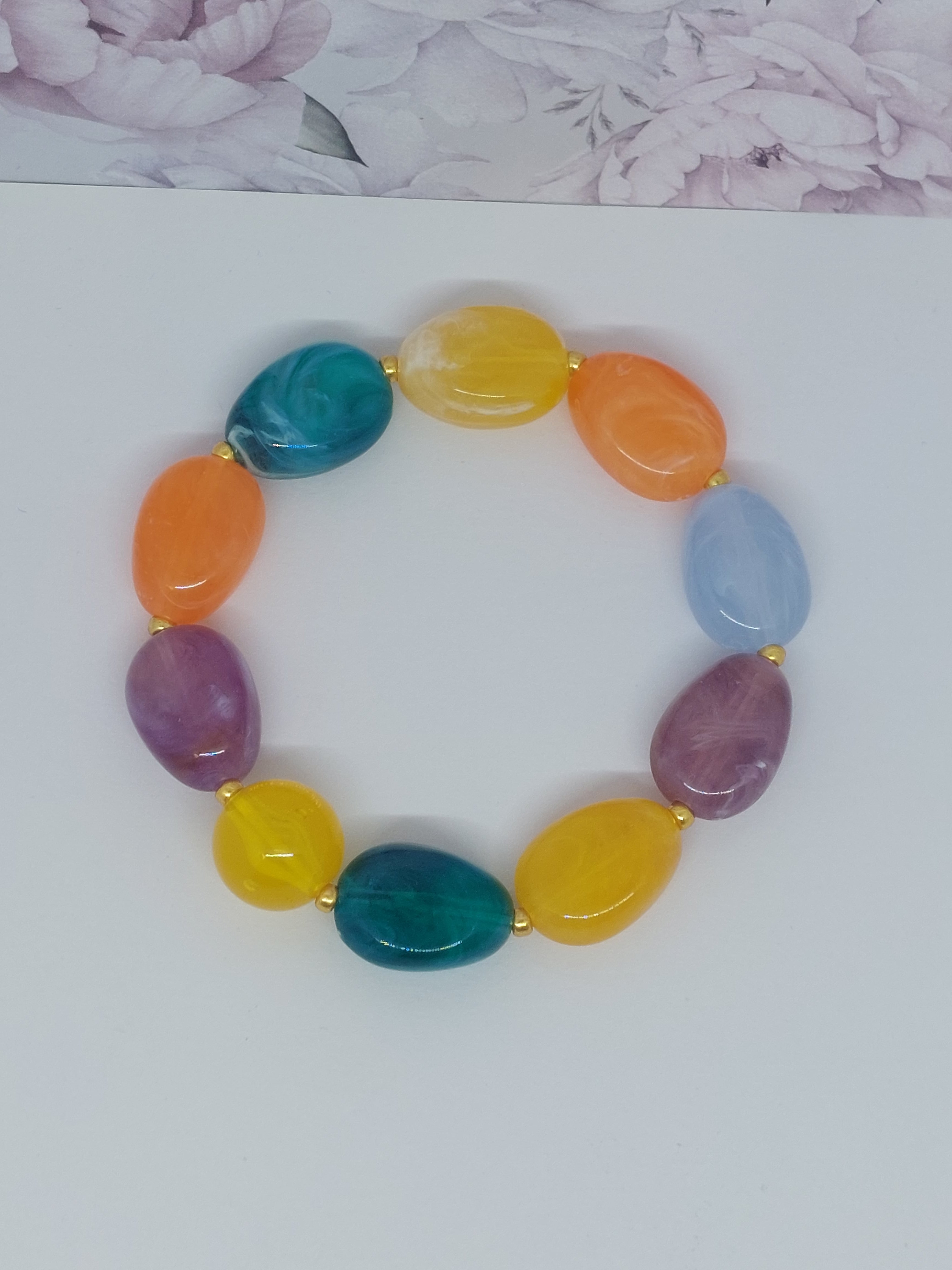 Kralen armband Multi color