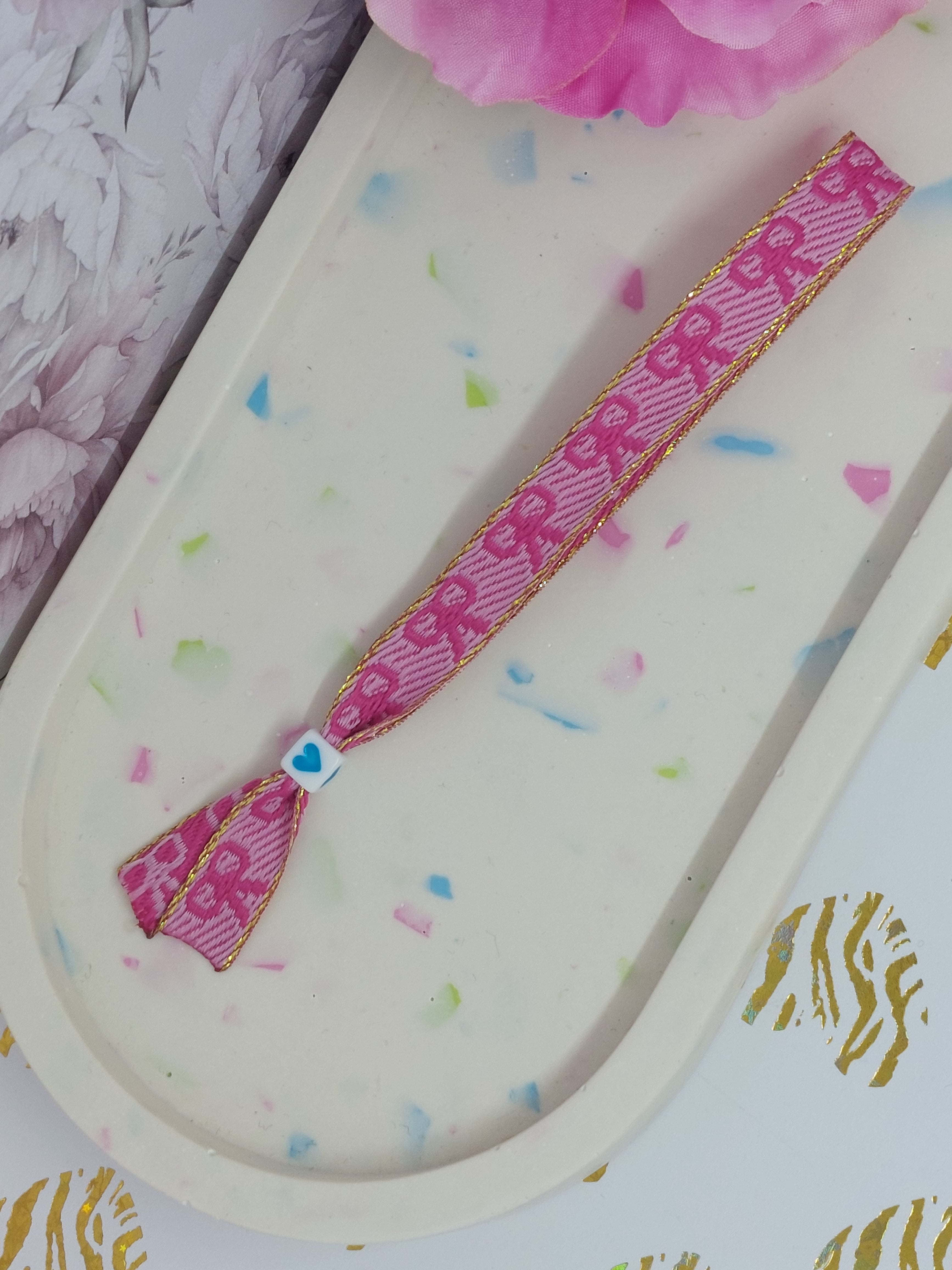 Lint armbandje "strik"