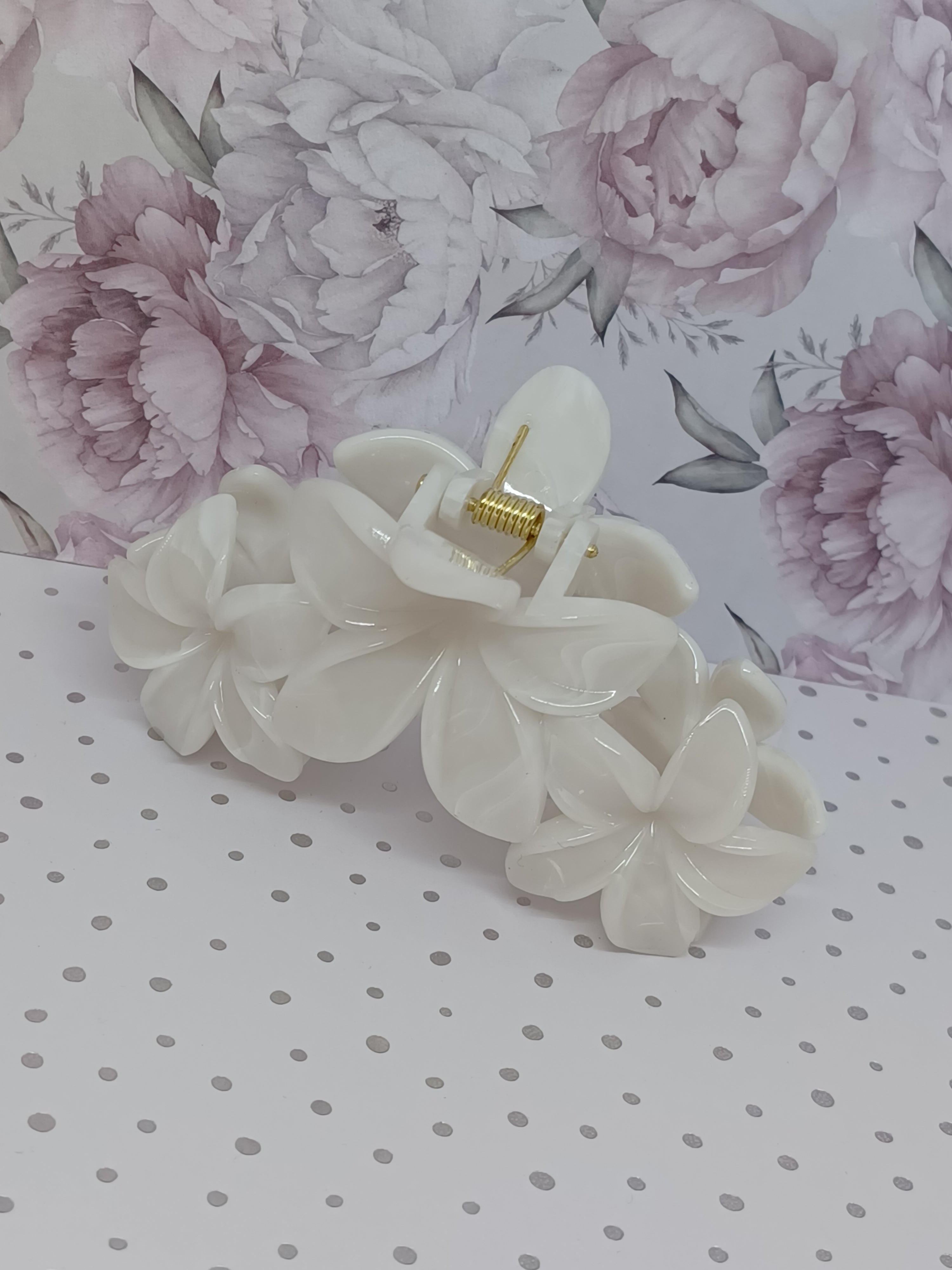 Haarklem Bloemen Wit