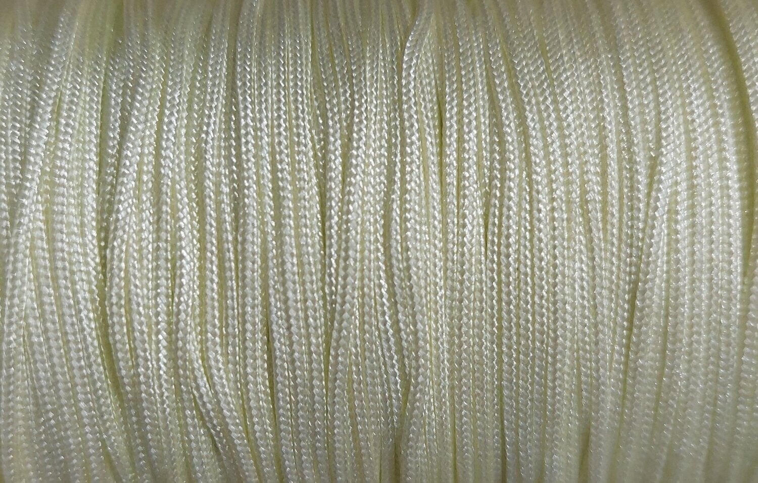 Macrame koord 1mm Licht geel/groen