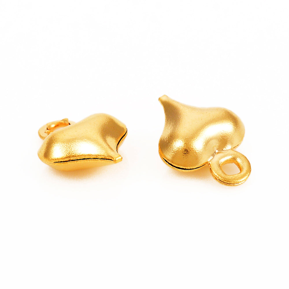 Bedeltje hartje (RVS)