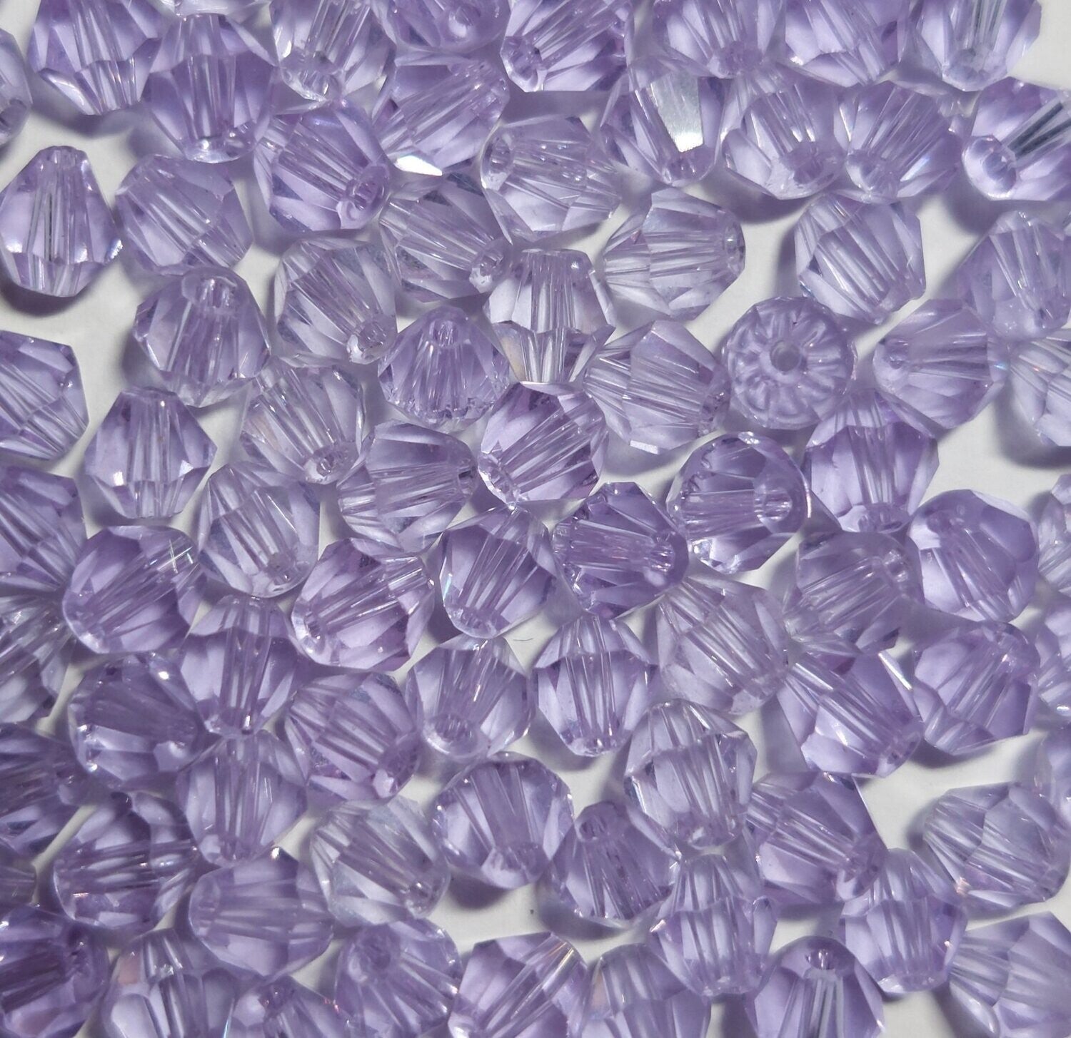 Bicone lila 4mm