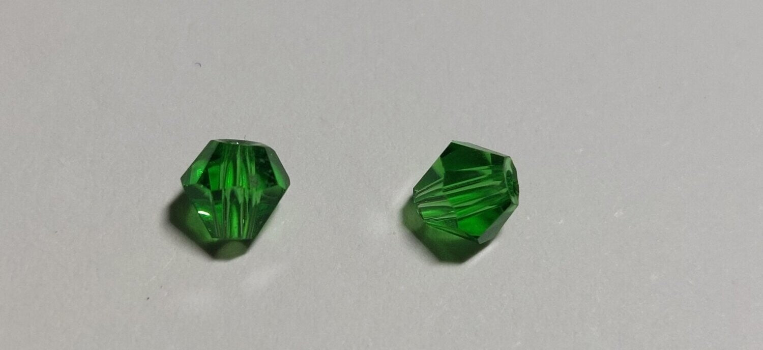 Bicone groen 4mm
