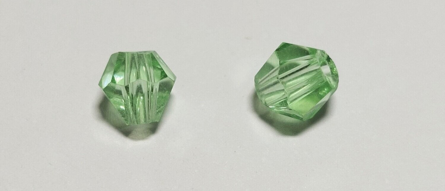 Bicone appel groen 4mm