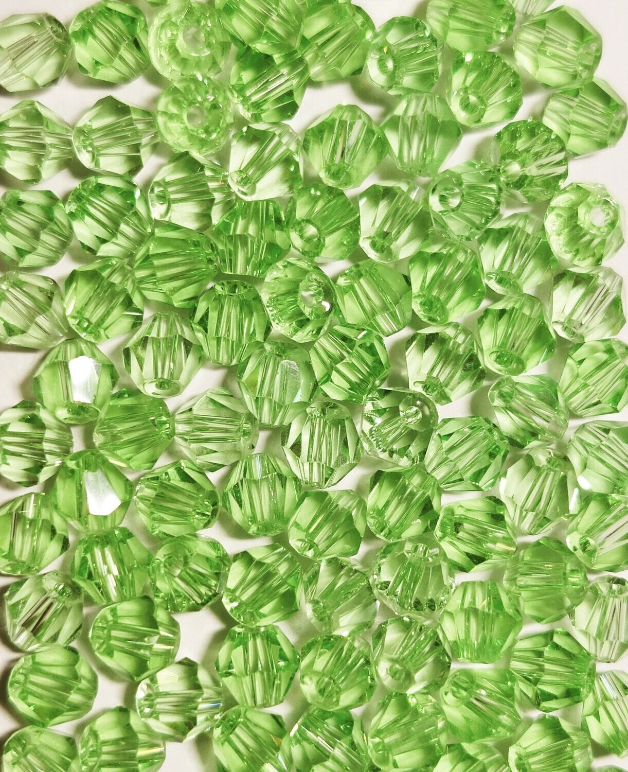 Bicone appel groen 4mm