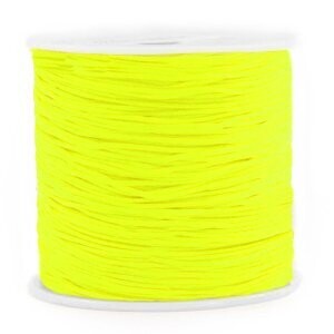 Macrame draad 0.8mm Neon yellow