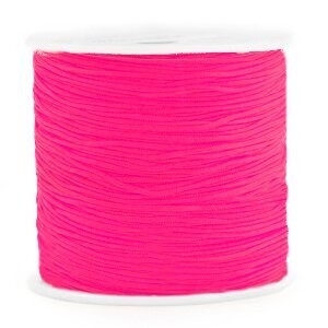Macrame draad 0.8mm Neon Azalea pink