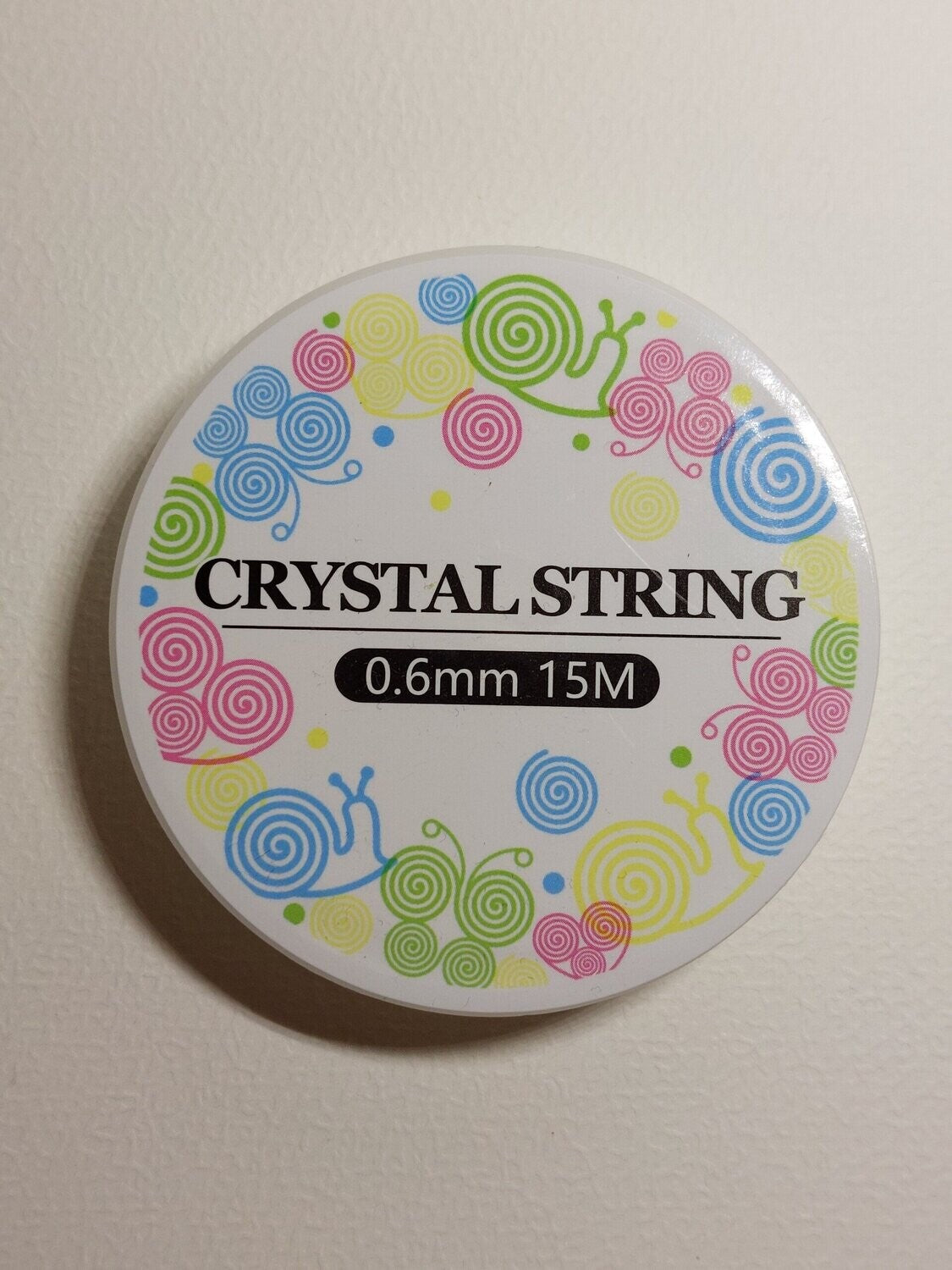 Elastiek transparant 0.6mm