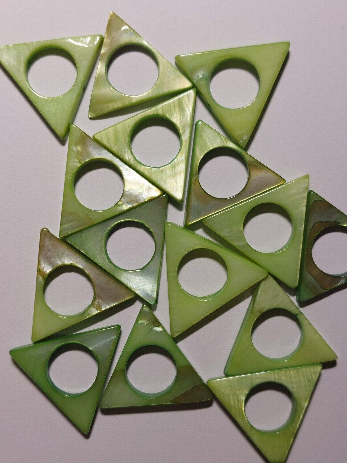 Schelpkraal Driehoek groen