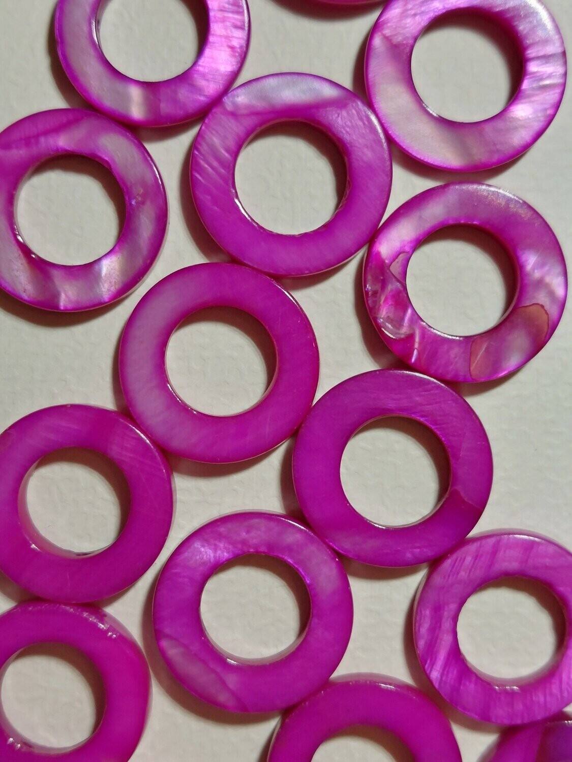 Schelpkraal Rond roze