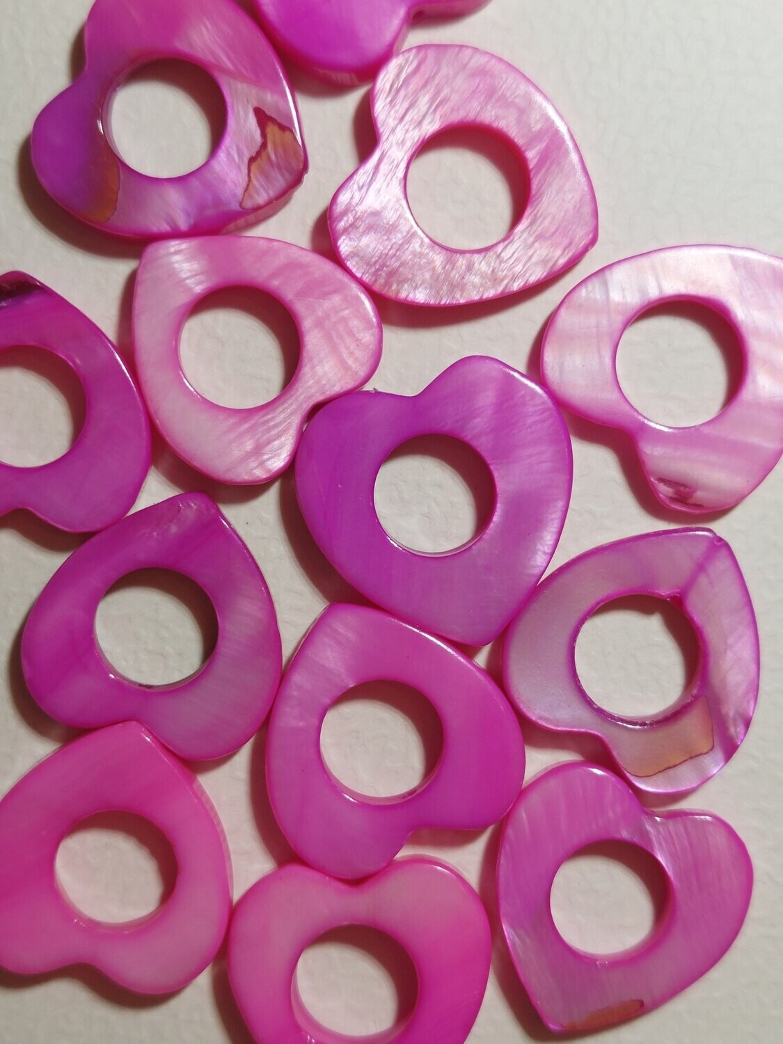 schelpkraal Hartje roze