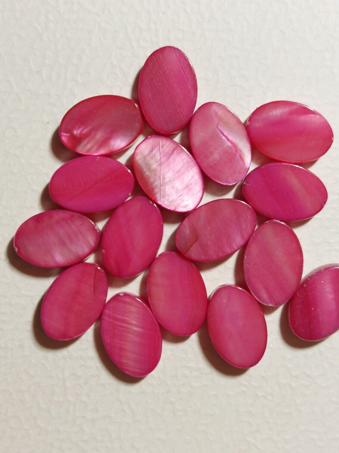 Schelpkraal Ovaal roze