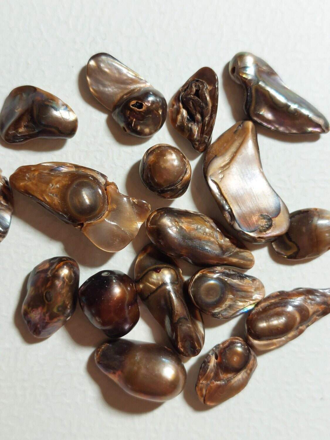 Zoetwaterparels Bruin