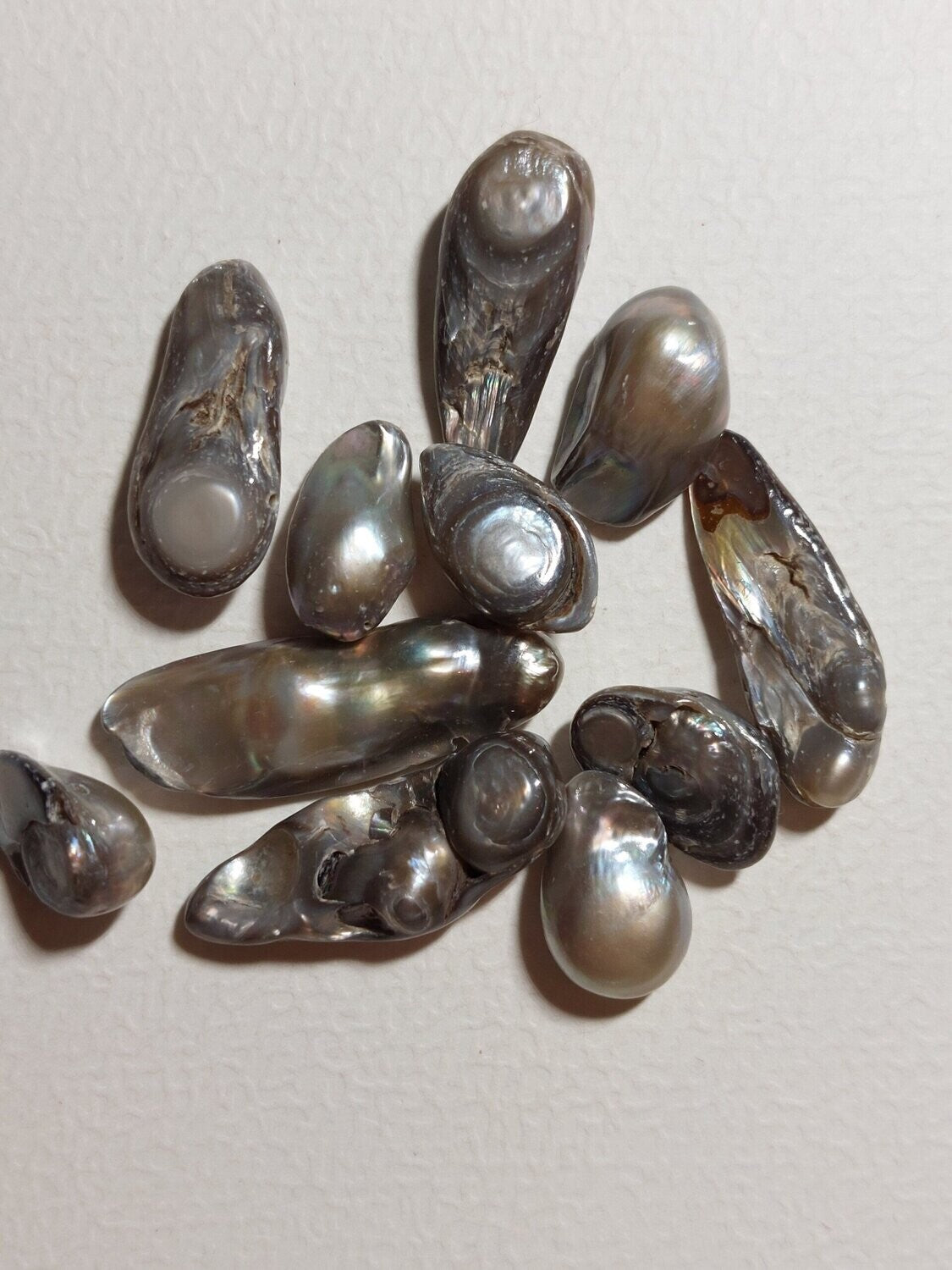 Zoetwaterparels Grijs