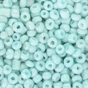 Rocailles Tiffany blue 8/0 (3mm)