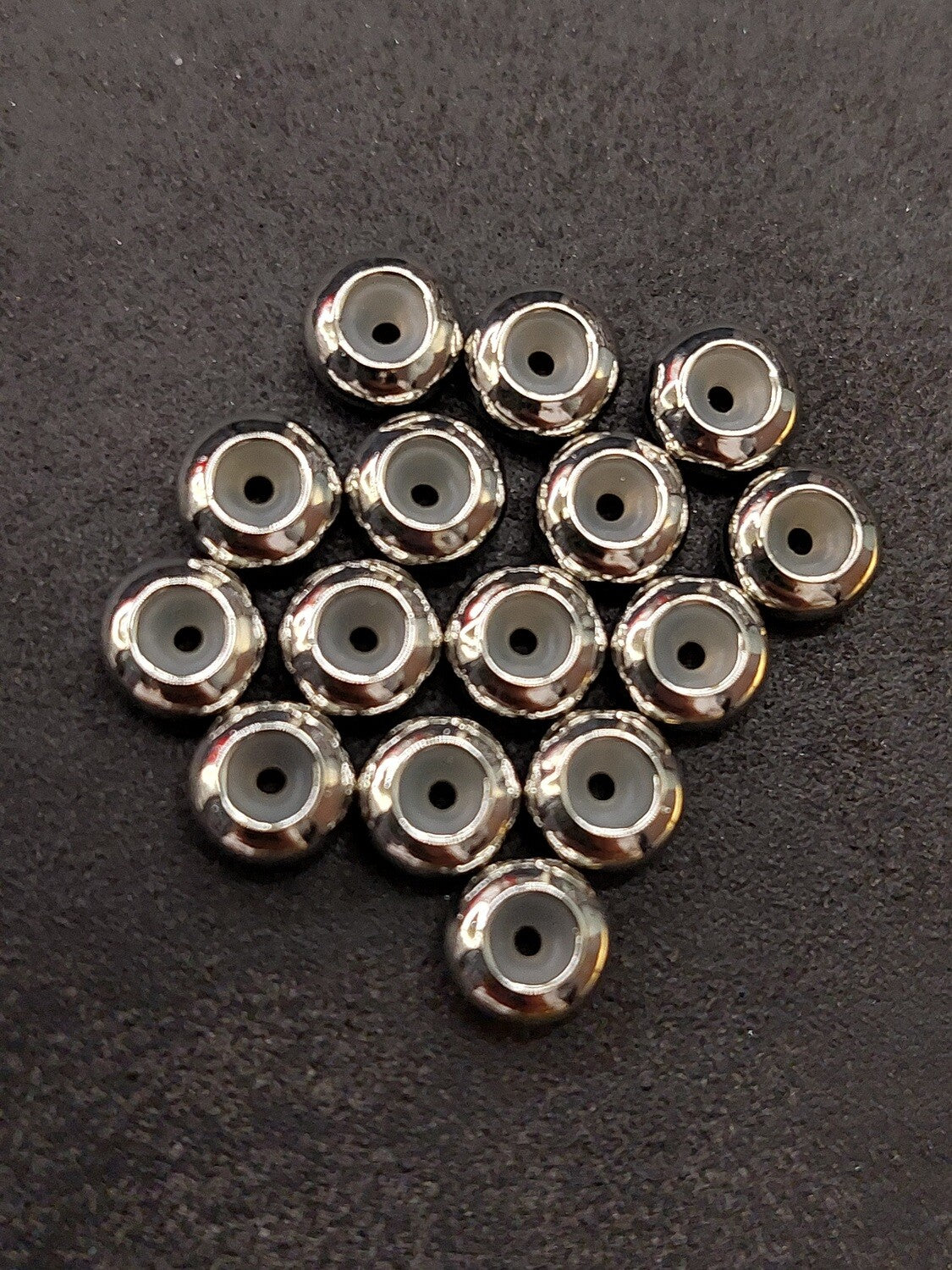 Stopper zilver 6mm