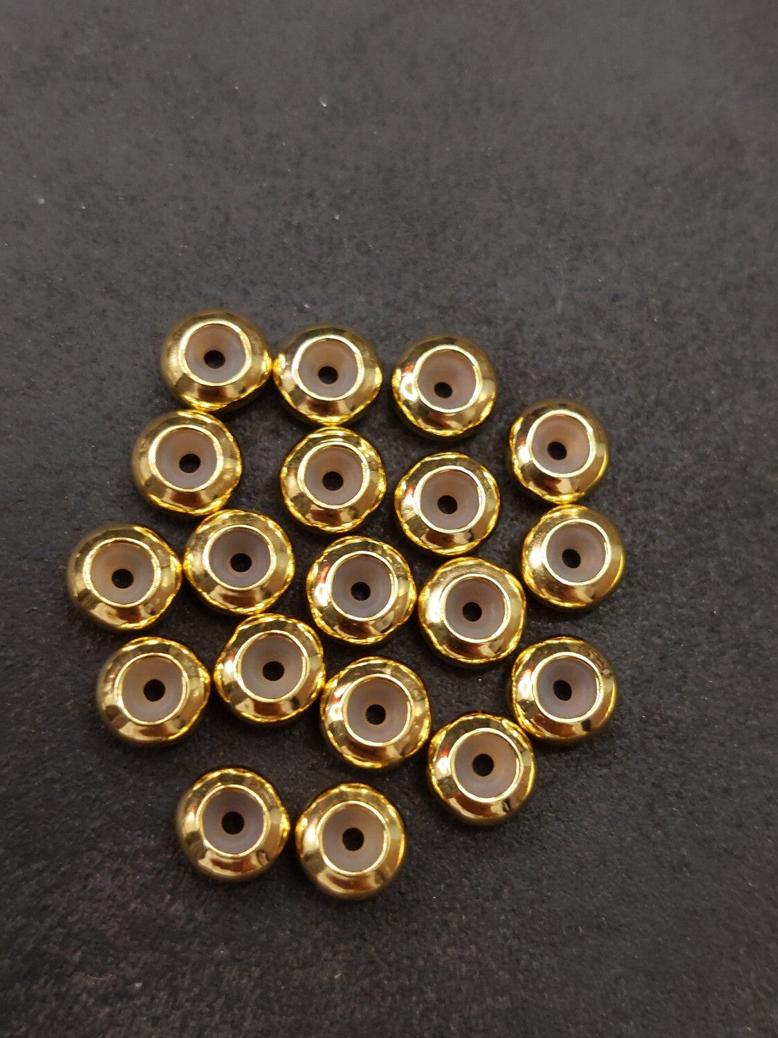Stopper goud 6mm