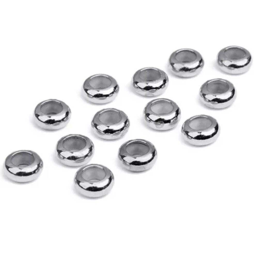 Stopper Zilver 8mm