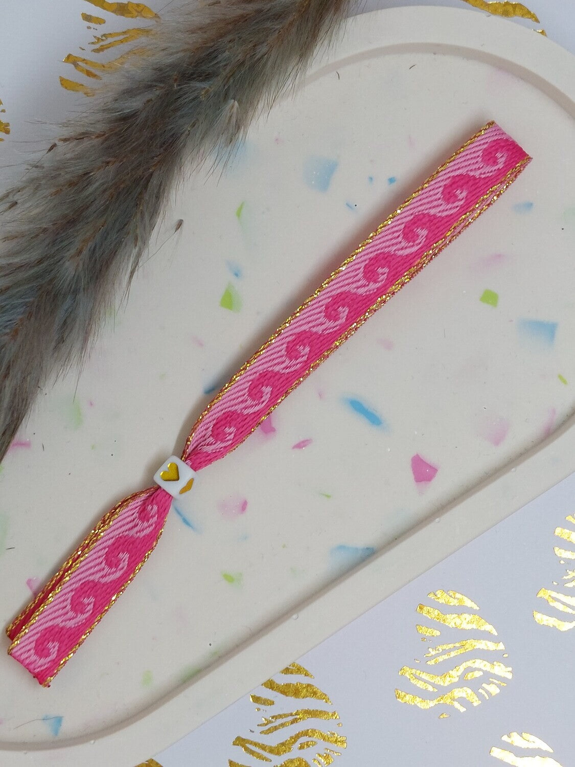 Lint armbandje "wave III"