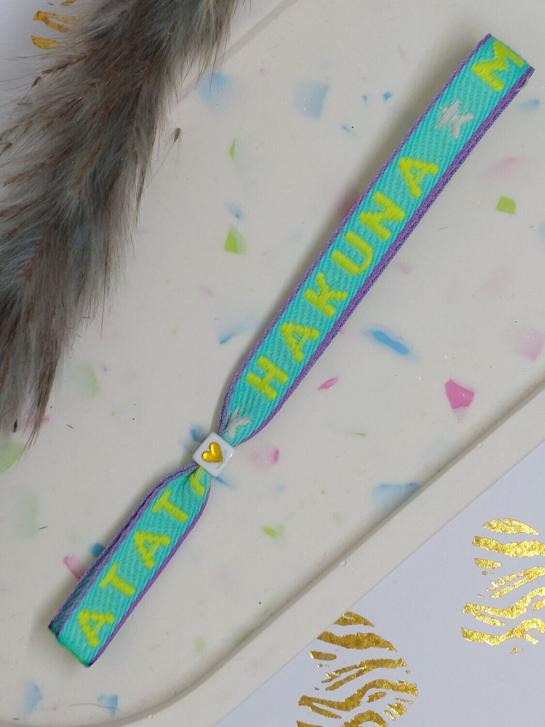 Lint armbandje "hakuna matata"