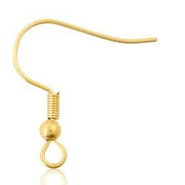 Stainless steel oorbelhaakje Goud (RVS)