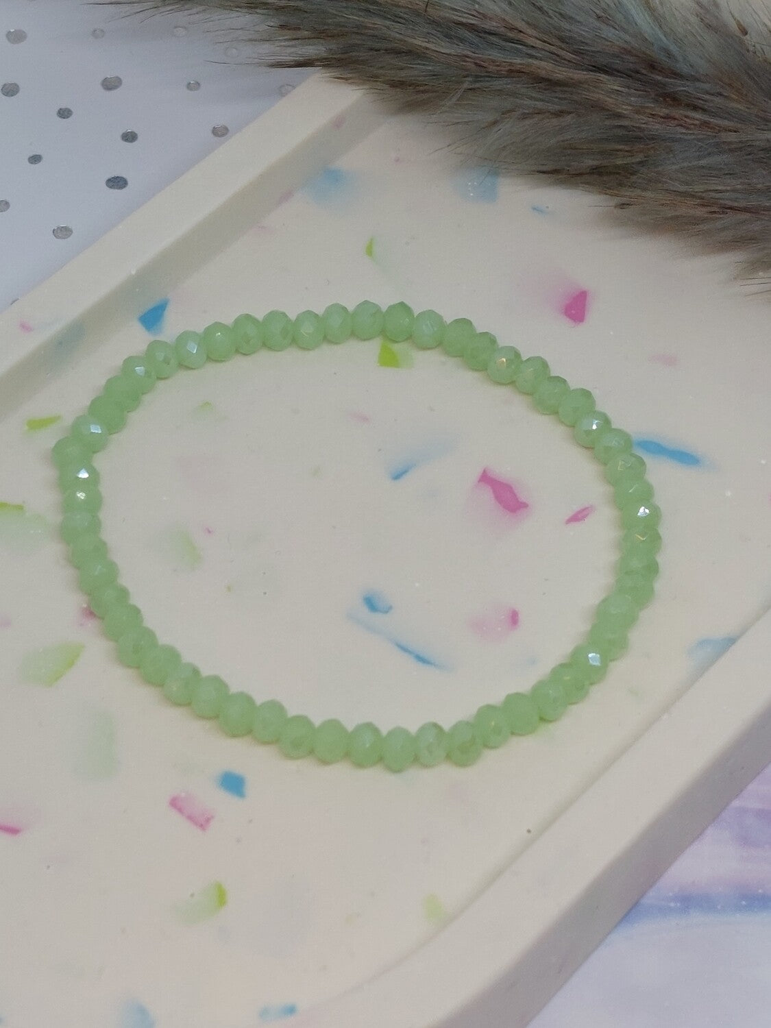 Armbandje Licht groen