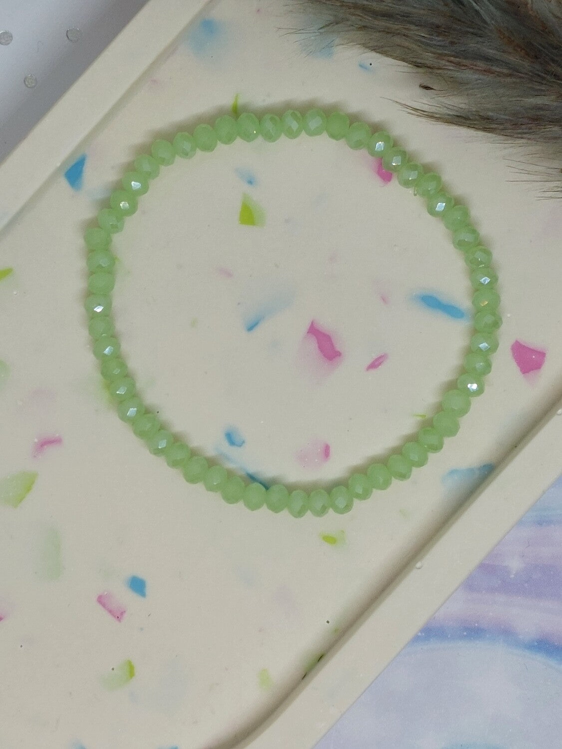 Armbandje Licht groen
