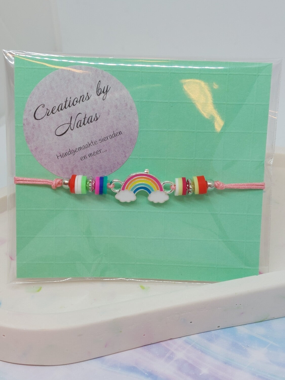 Armbandje Regenboog