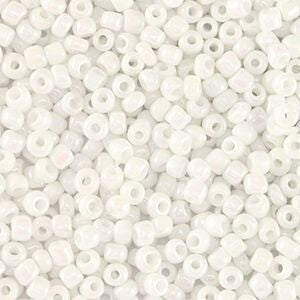 Rocailles White AB 12/0 (2mm)