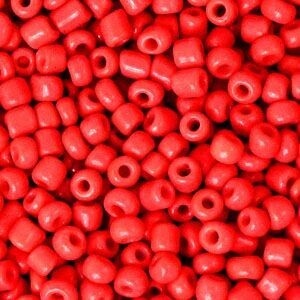 Rocailles Tangerine tango red 8/0 (3mm)