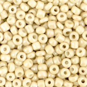 Rocailles Soft creamy yellow 8/0 (3mm)