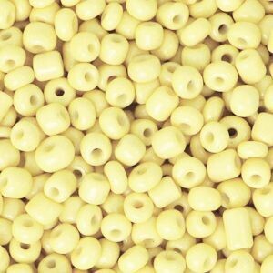 Rocailles Soft yellow 8/0 (3mm)