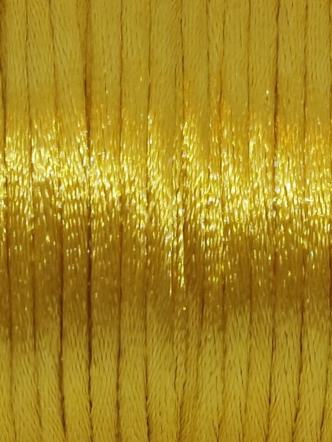 Satijnkoord Geel goud